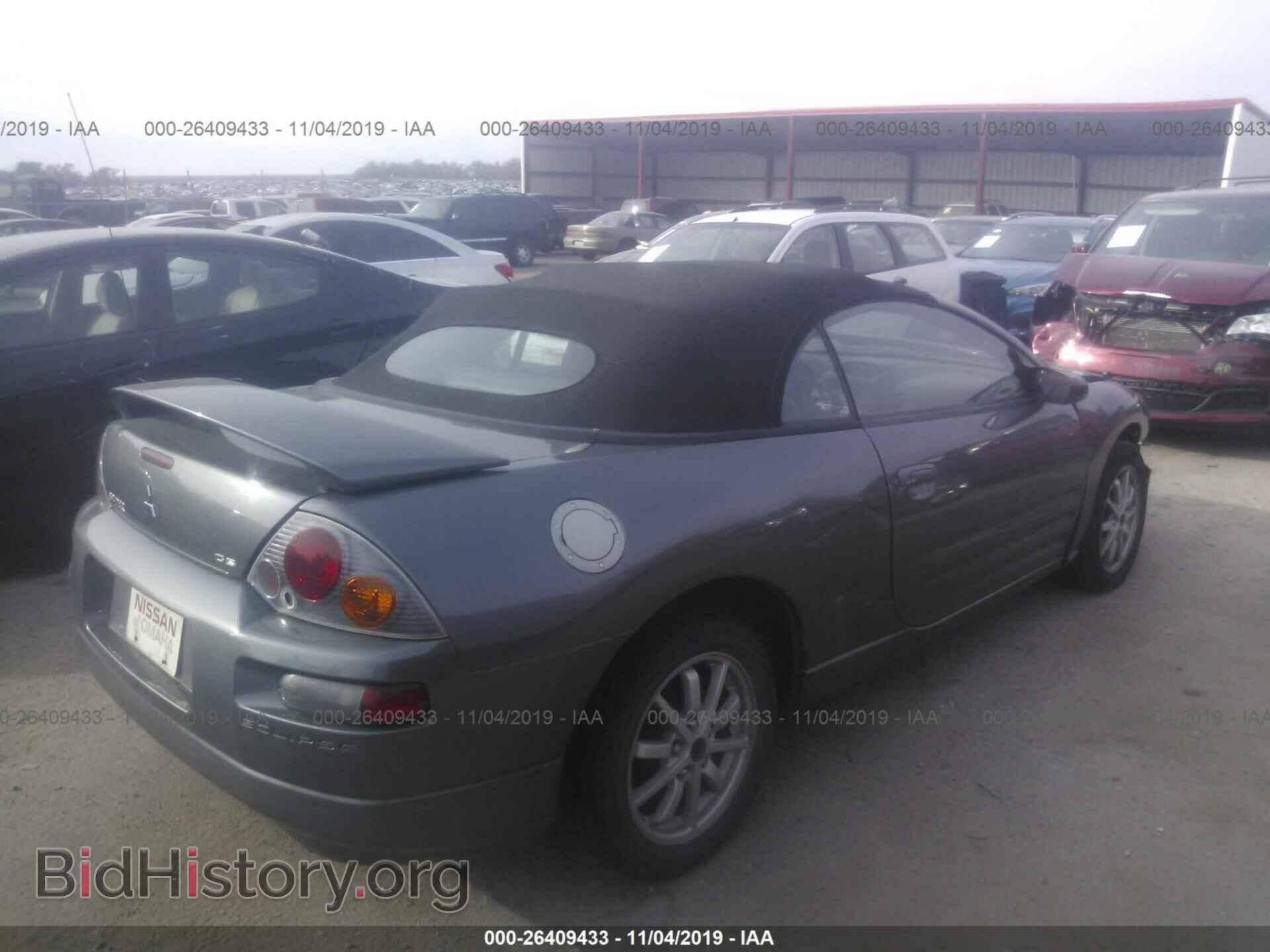2003 MITSUBISHI ECLIPSE - VIN: 4A3AE45G83E152583 - Photo 4