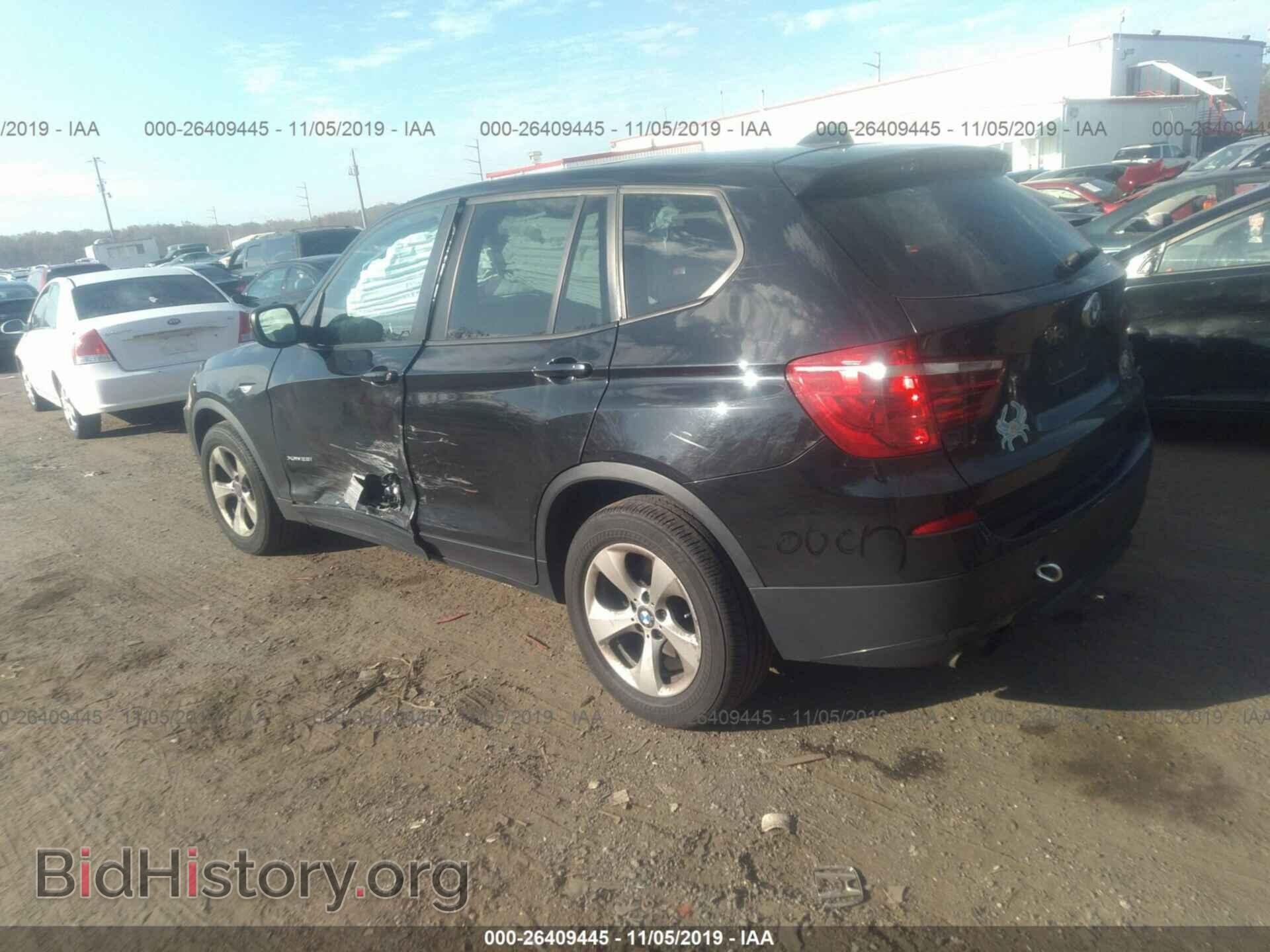 2012 BMW X3 - VIN: 5UXWX5C52CL728088 - Фото 3