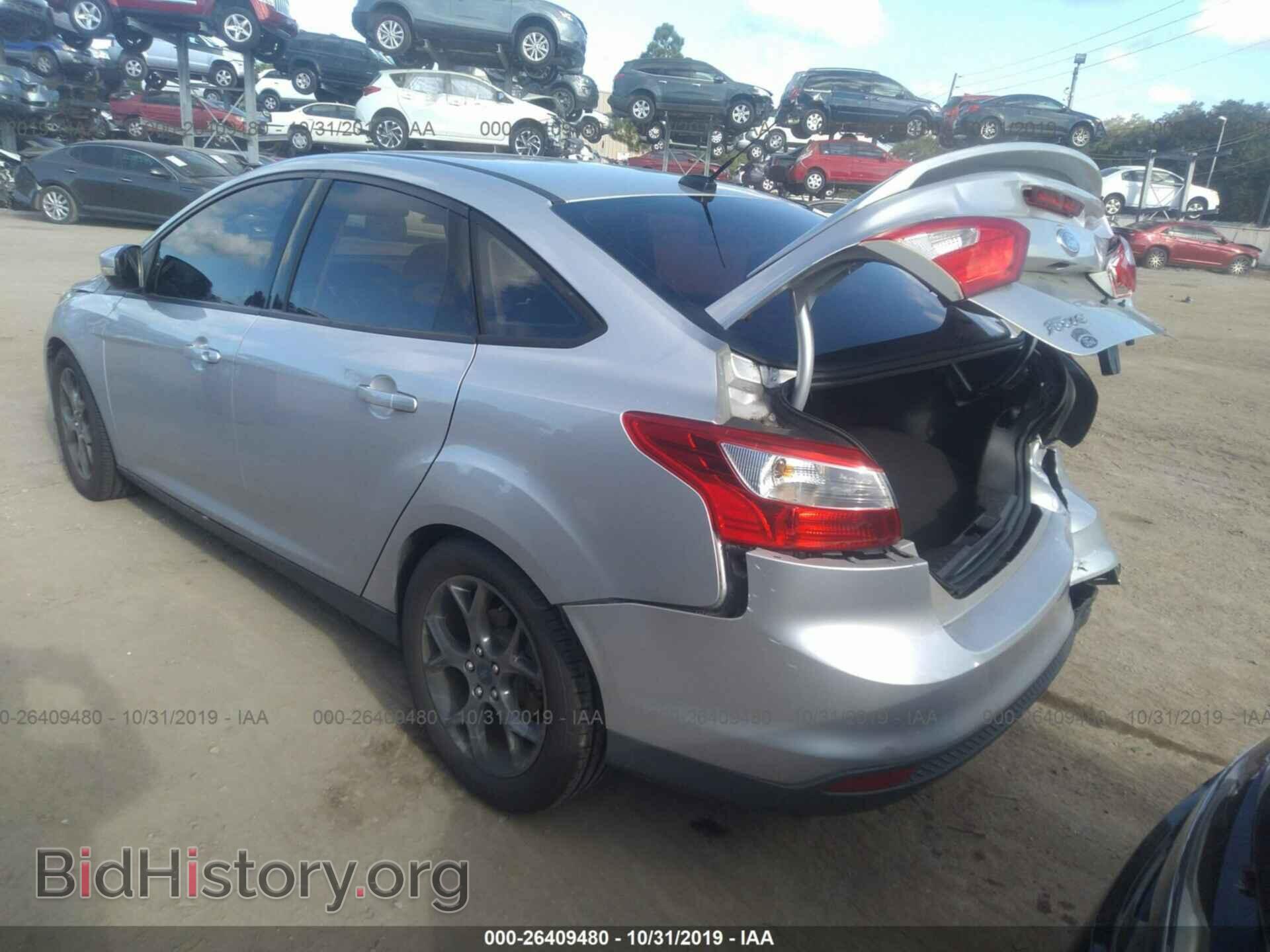 2014 FORD FOCUS - VIN: 1FADP3F2XEL104451 - Фото 3