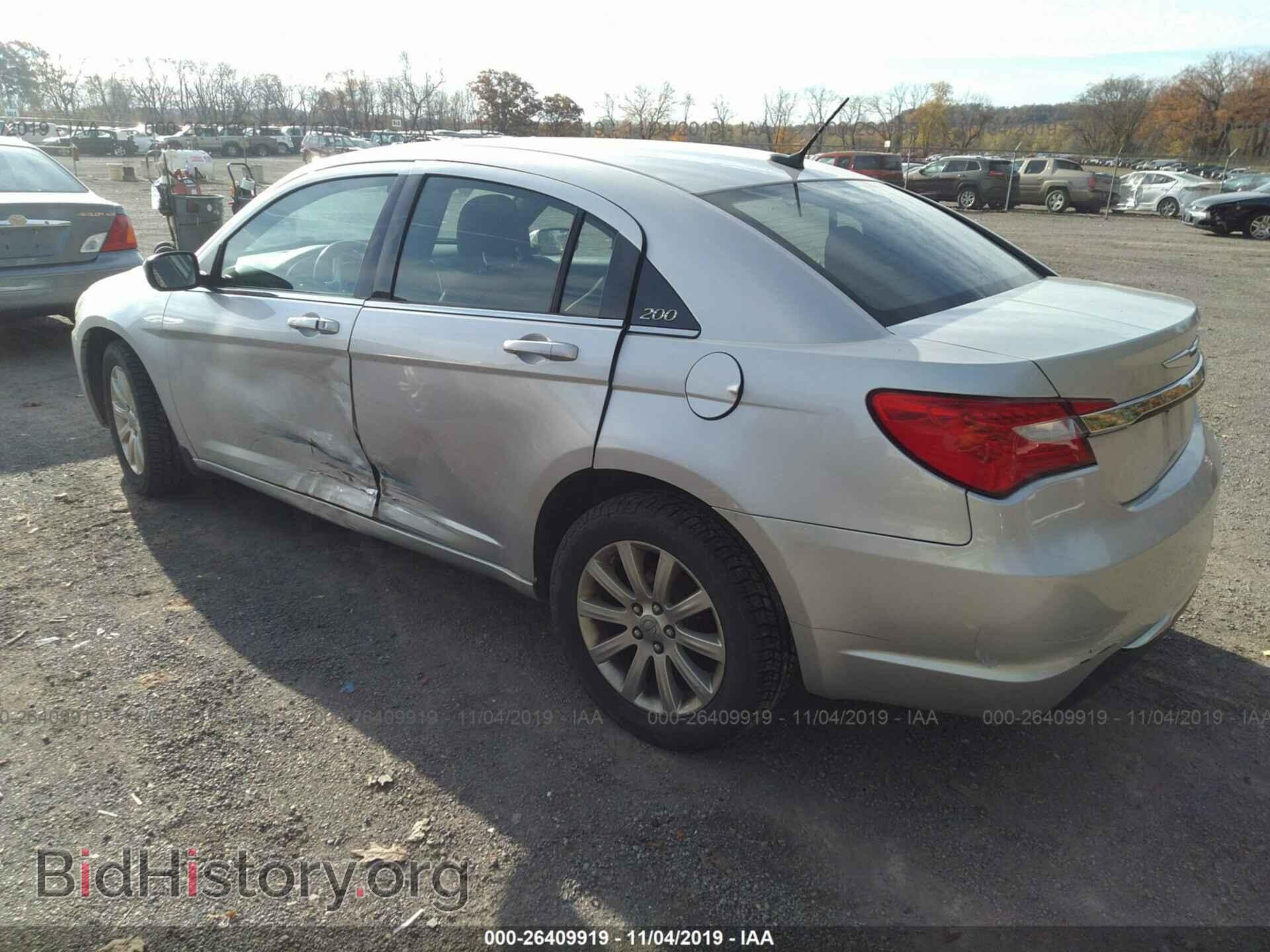 2012 CHRYSLER 200 - VIN: 1C3CCBBB1CN120237 - Фото 3