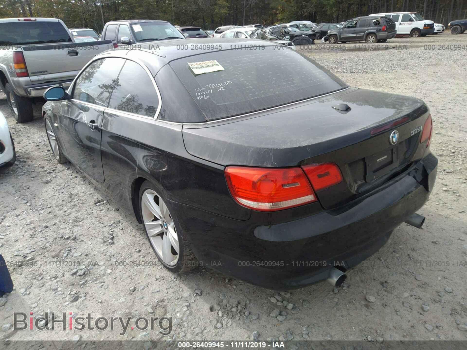 2007 BMW 335 - VIN: WBAWL735X7PX50585 - Фото 3