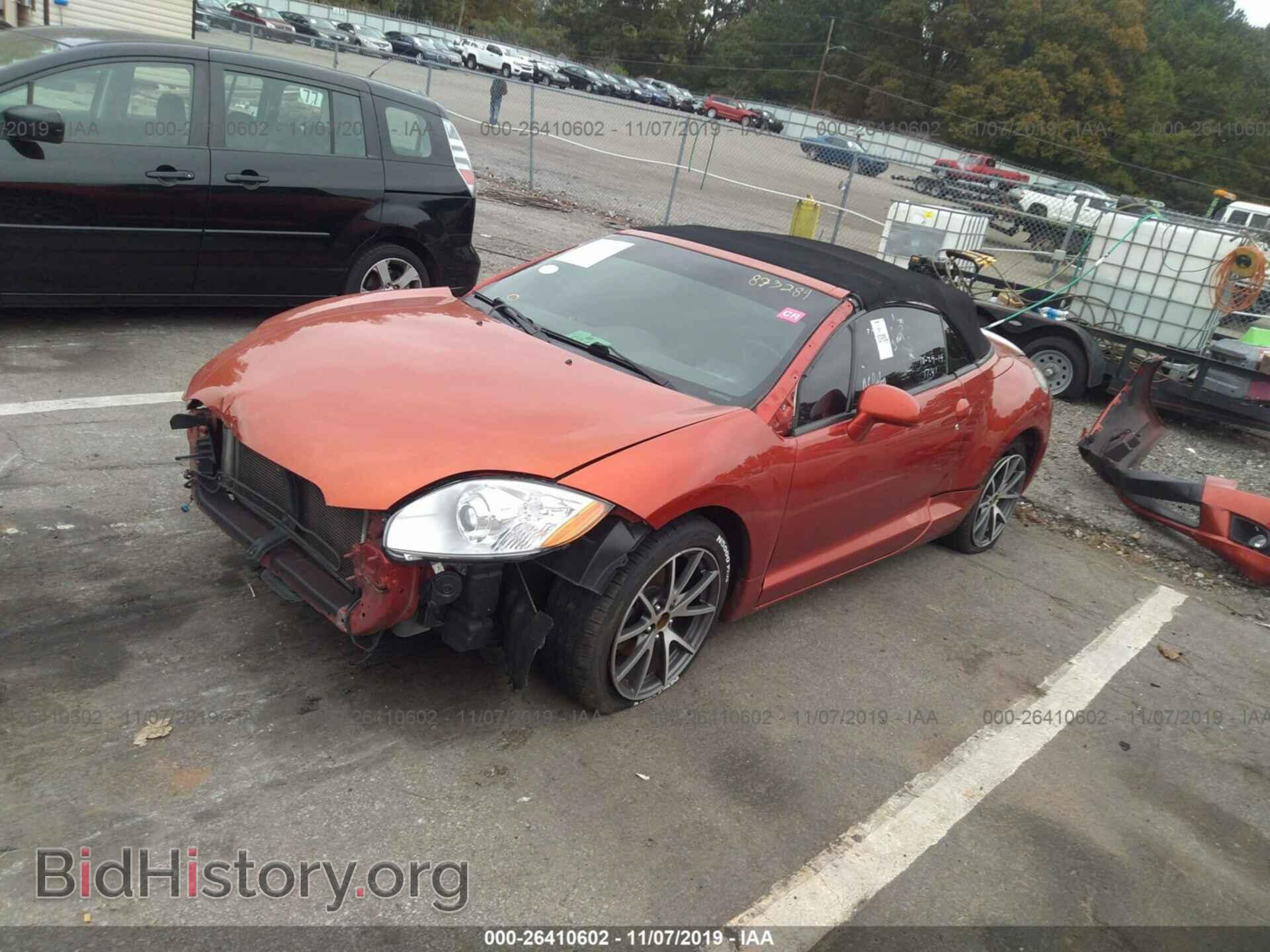 2011 MITSUBISHI ECLIPSE - VIN: 4A37L5EF6BE009823 - Photo 2