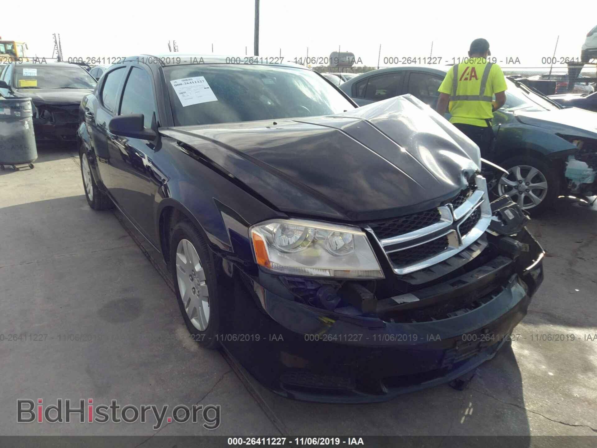 Photo 1C3CDZAG2EN224094 - DODGE AVENGER 2014