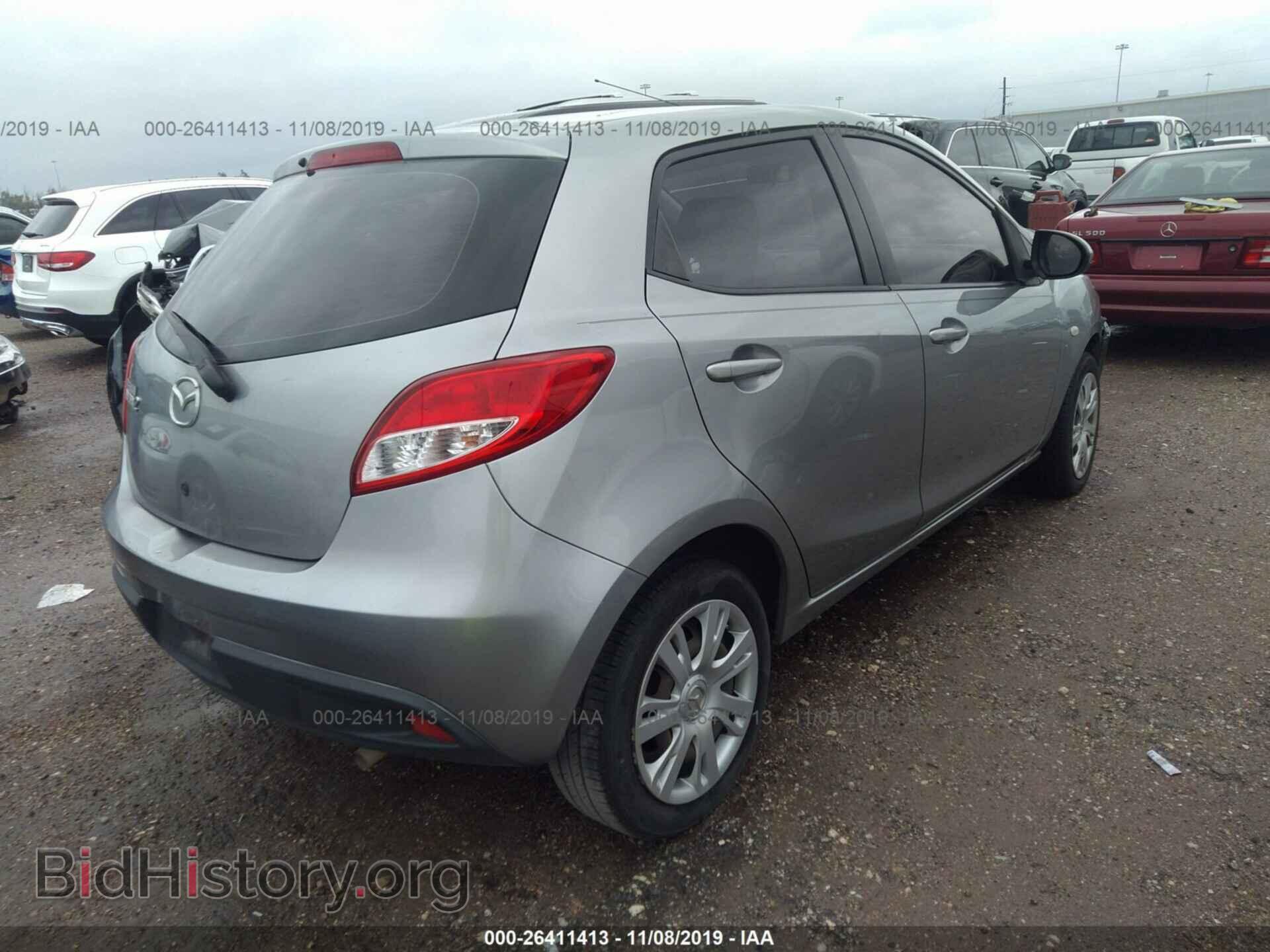 2013 MAZDA MAZDA2 - VIN: JM1DE1KY4D0166202 - Фото 4