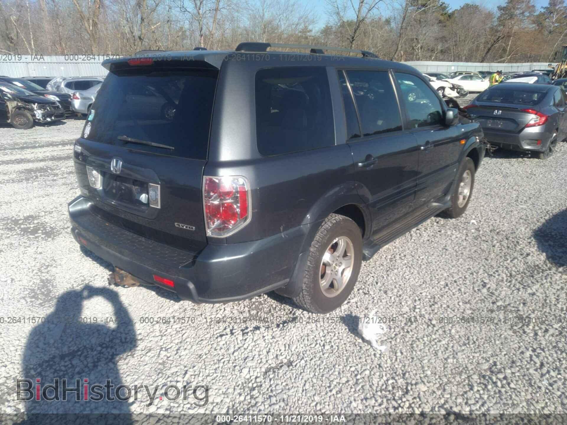 2006 HONDA PILOT - VIN: 2HKYF18726H533942 - Фото 4