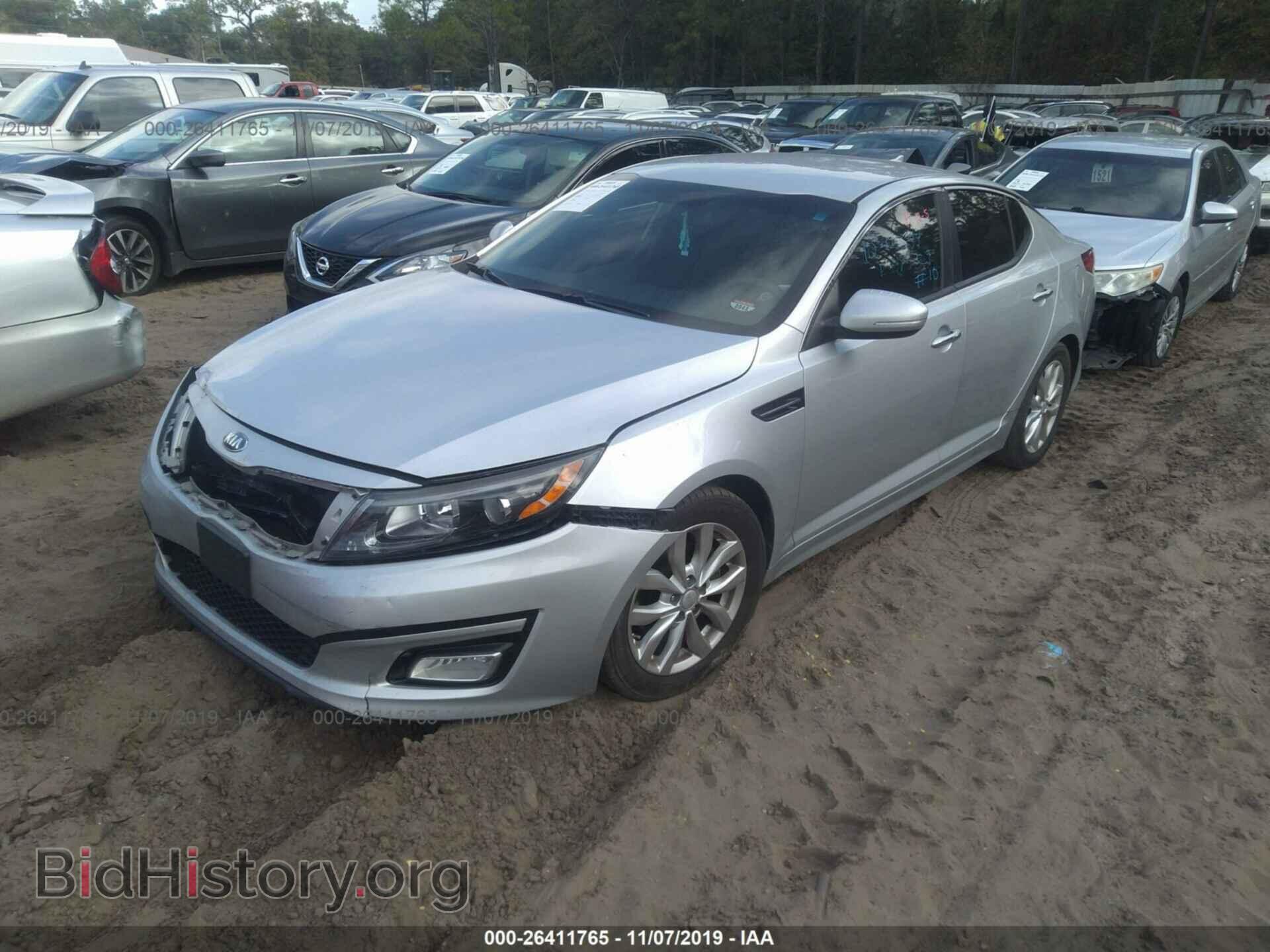 2015 KIA OPTIMA - VIN: 5XXGM4A76FG356191 - Фото 2