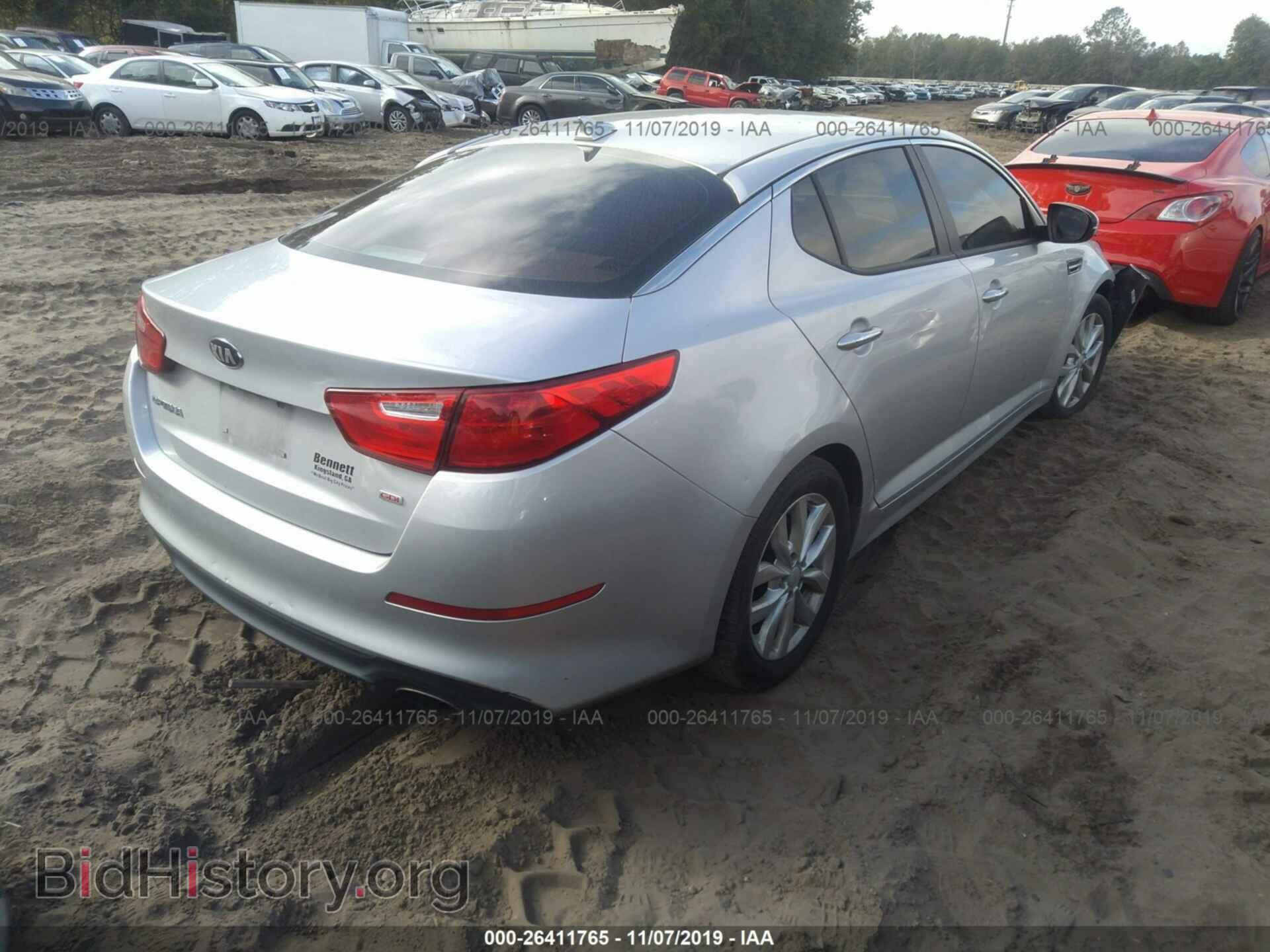 2015 KIA OPTIMA - VIN: 5XXGM4A76FG356191 - Фото 4