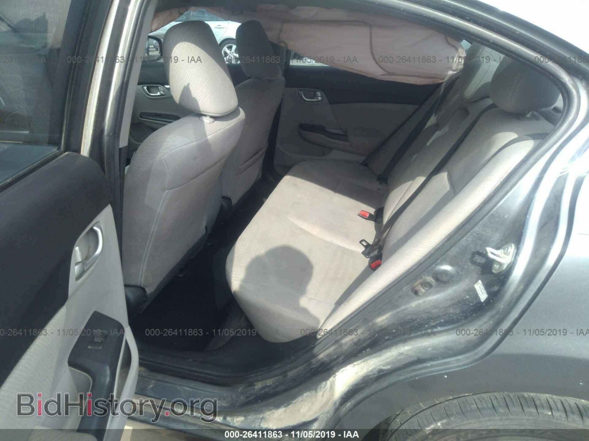 2013 HONDA CIVIC - VIN: 19XFB2F88DE049523 - Фото 8