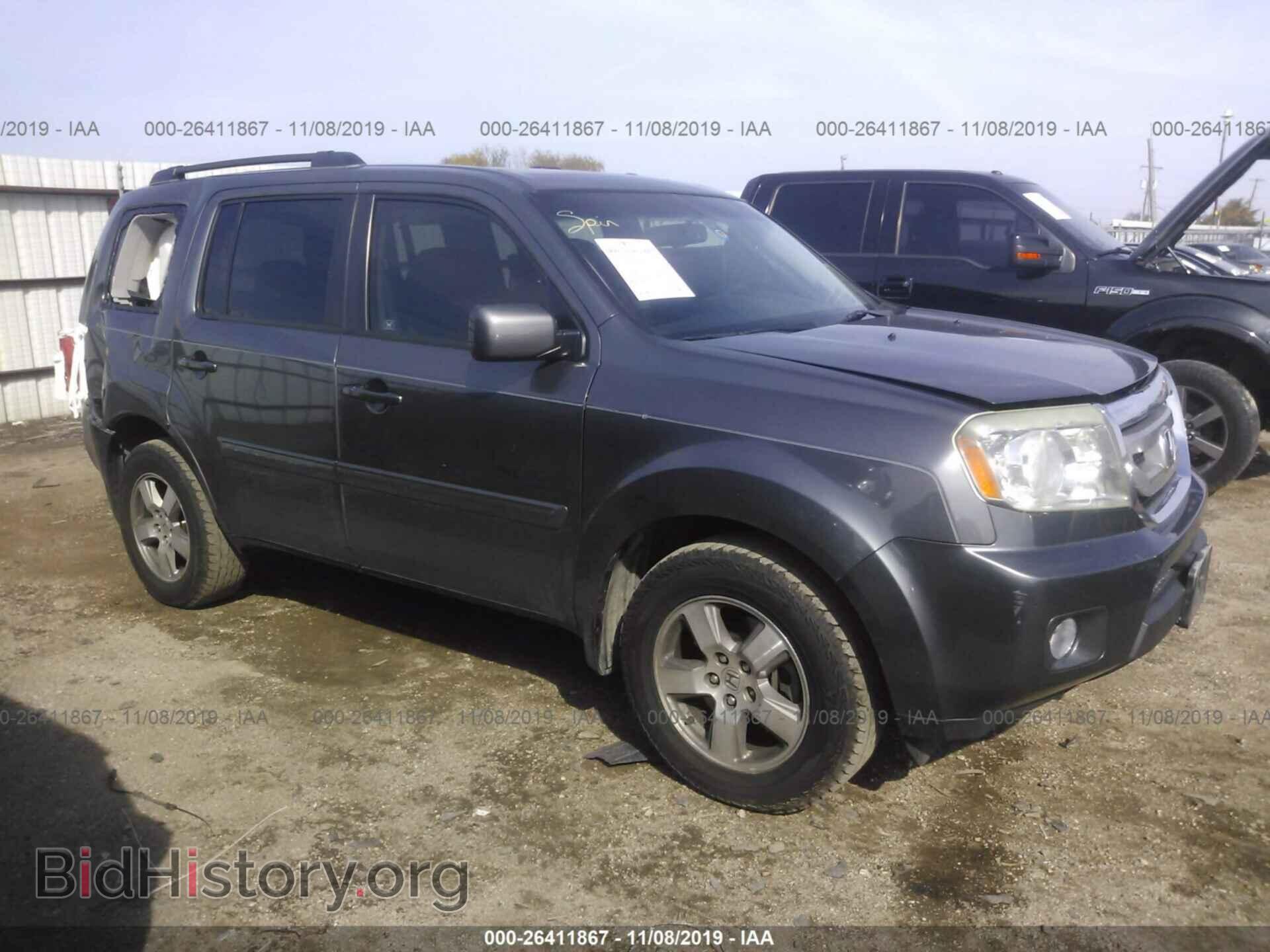 Фотография 5FNYF3H72BB024342 - HONDA PILOT 2011