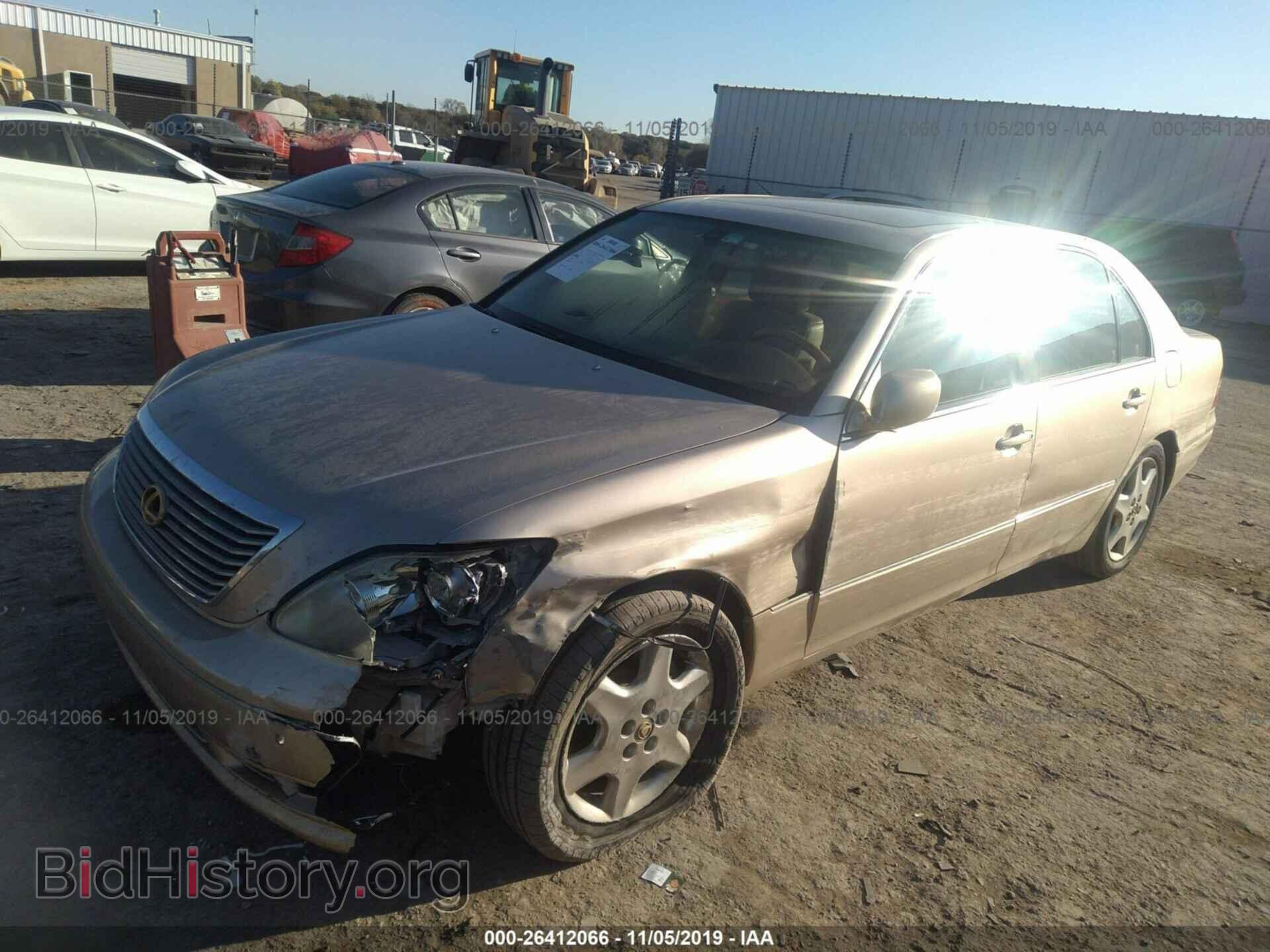 2004 LEXUS LS - VIN: JTHBN36F440155064 - Фото 2