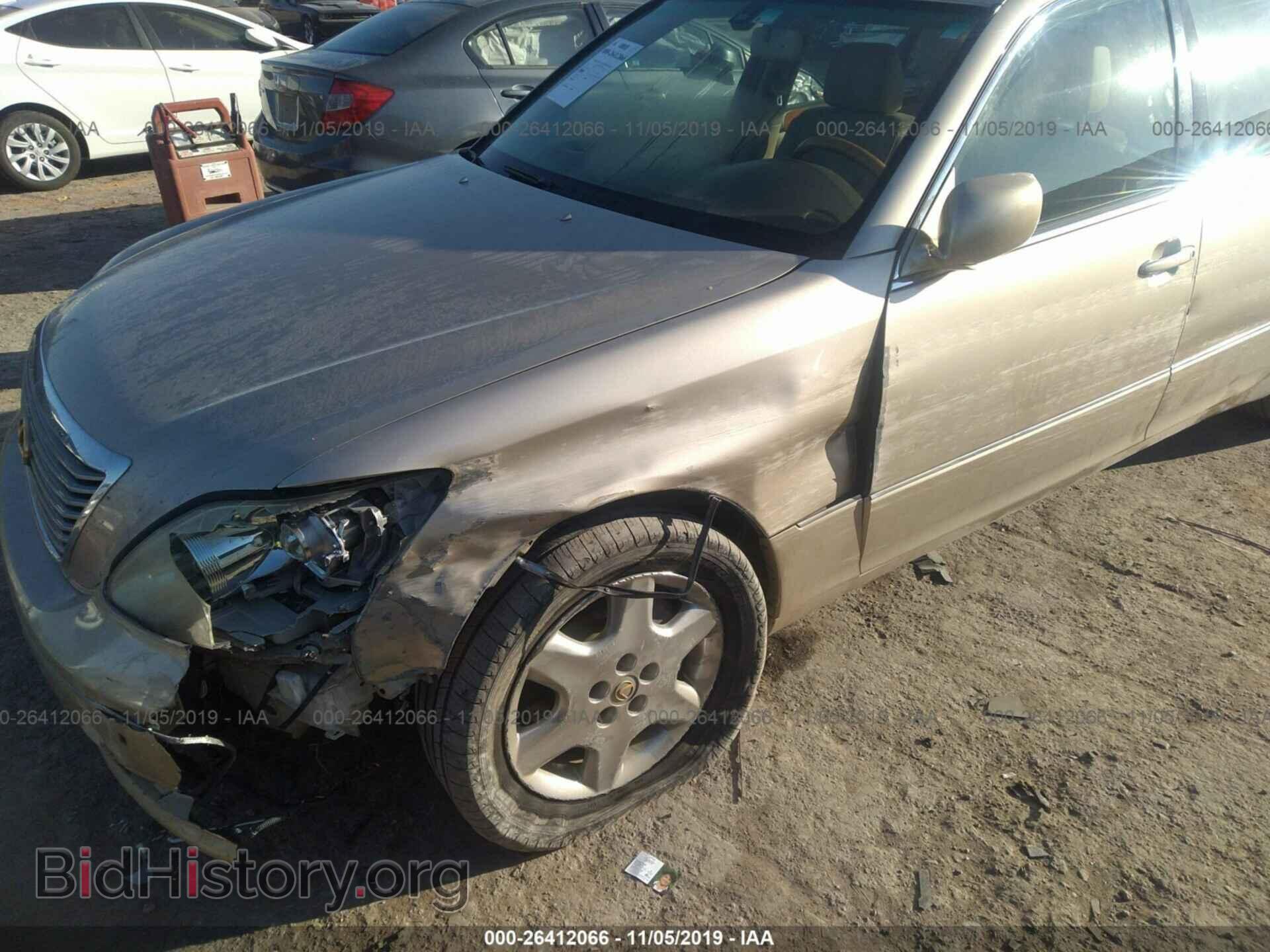 2004 LEXUS LS - VIN: JTHBN36F440155064 - Фото 6