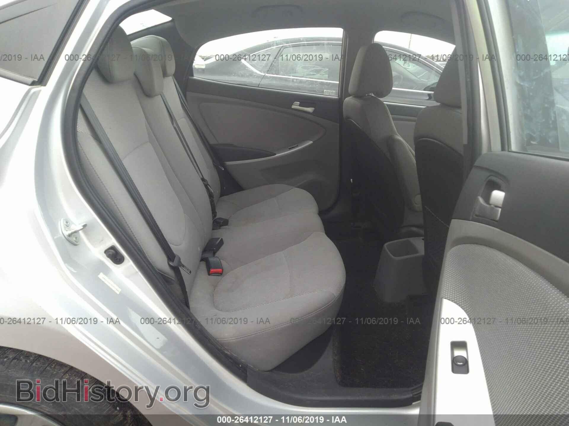 2013 HYUNDAI ACCENT - VIN: KMHCT4AE1DU501950 - Фото 8