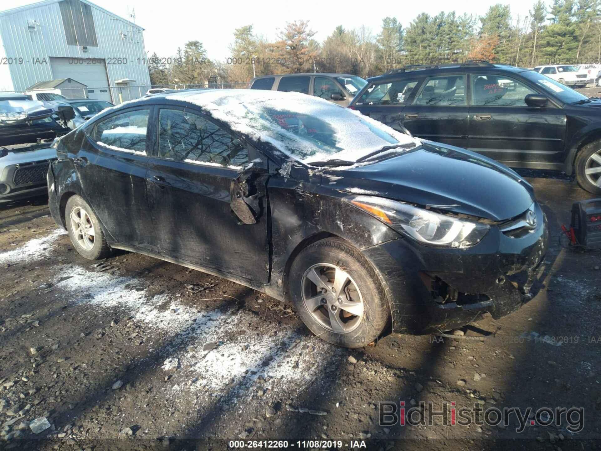 Photo KMHDH4AE3EU090395 - HYUNDAI ELANTRA 2014