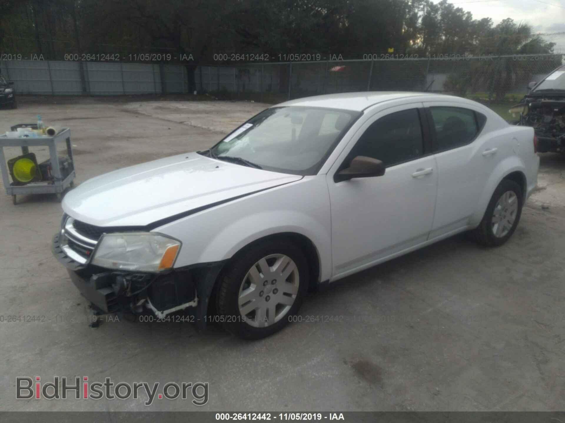 2013 DODGE AVENGER - VIN: 1C3CDZAB0DN637795 - Фото 2