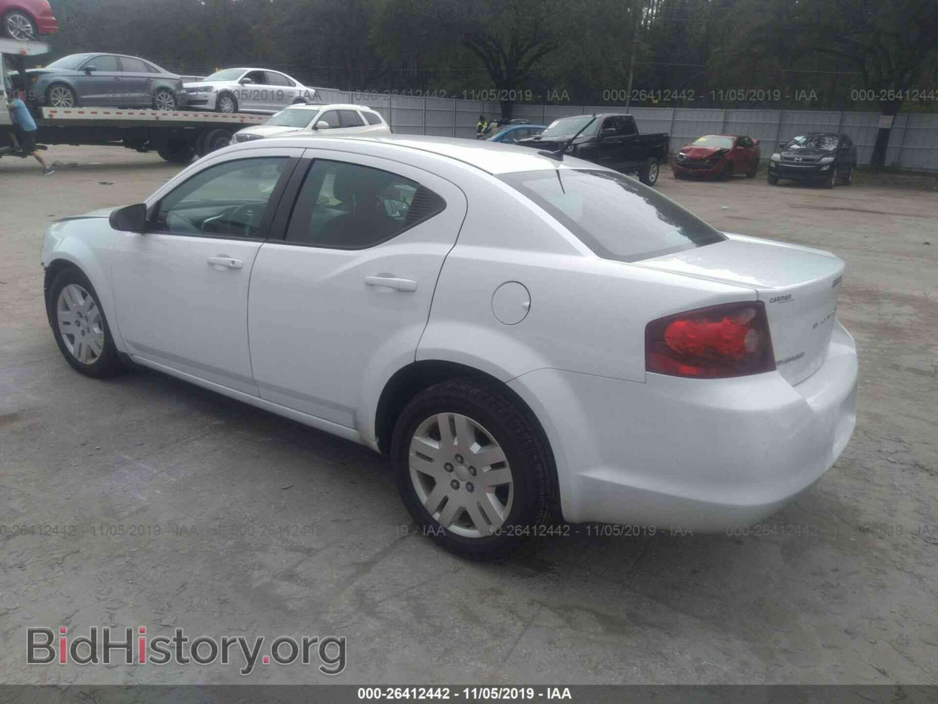 2013 DODGE AVENGER - VIN: 1C3CDZAB0DN637795 - Фото 3