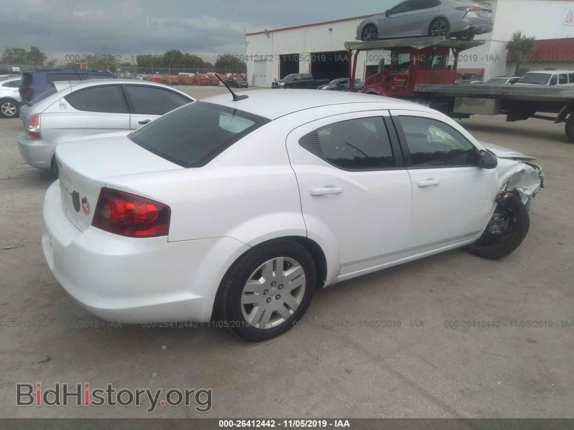 2013 DODGE AVENGER - VIN: 1C3CDZAB0DN637795 - Фото 4