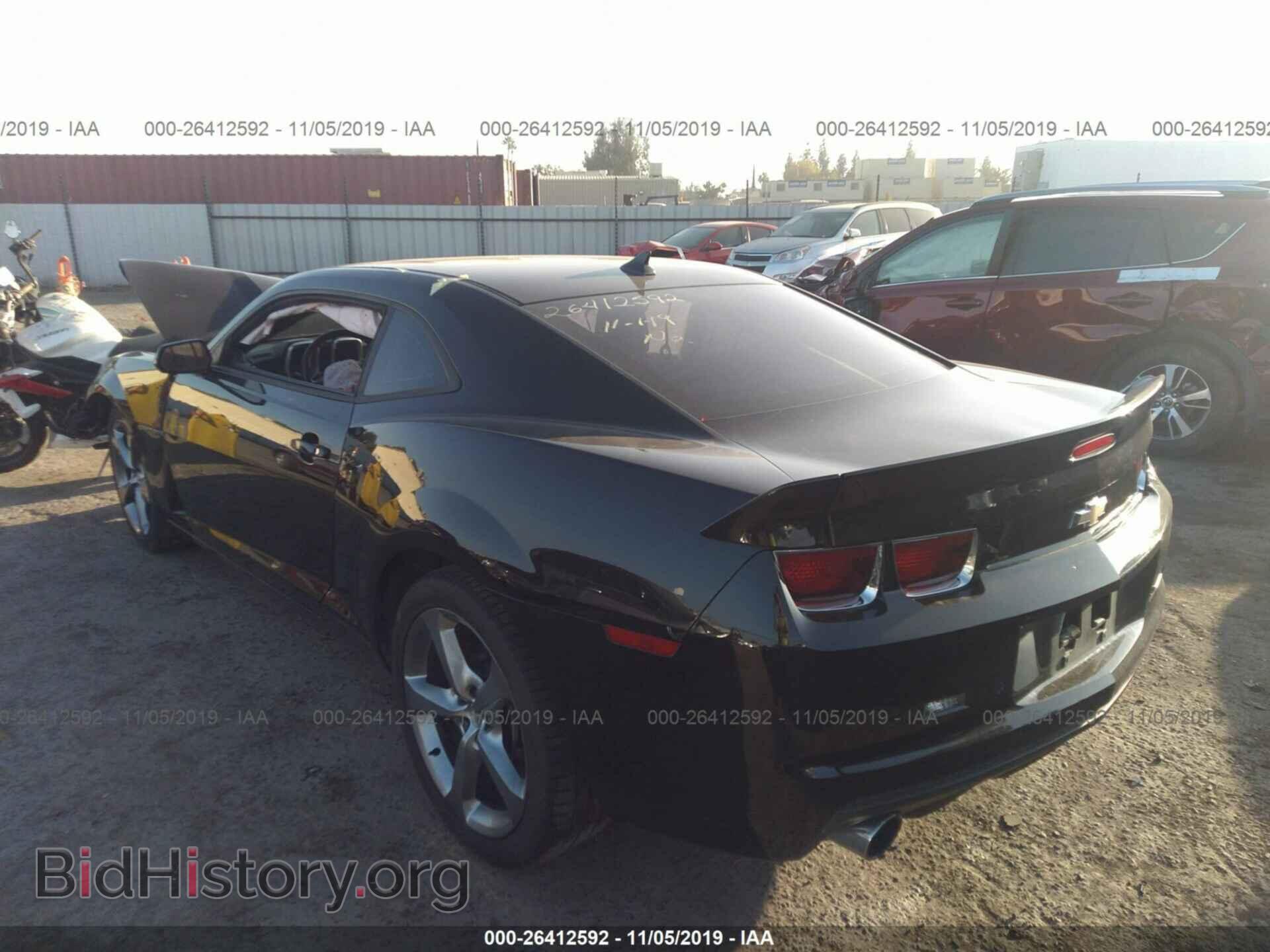 2013 CHEVROLET CAMARO - VIN: 2G1FC1E30D9198464 - Фото 3