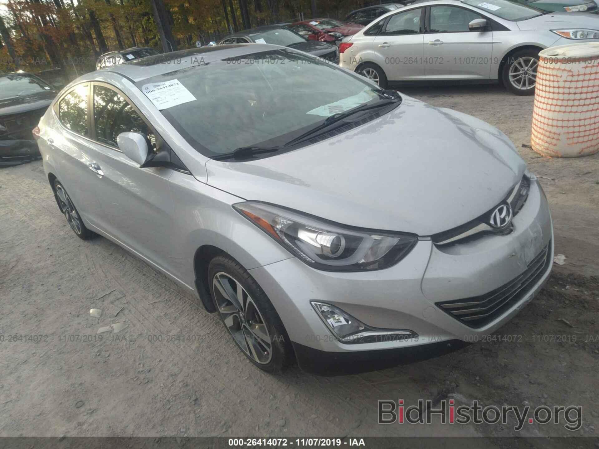 Photo KMHDH4AE0EU164730 - HYUNDAI ELANTRA 2014