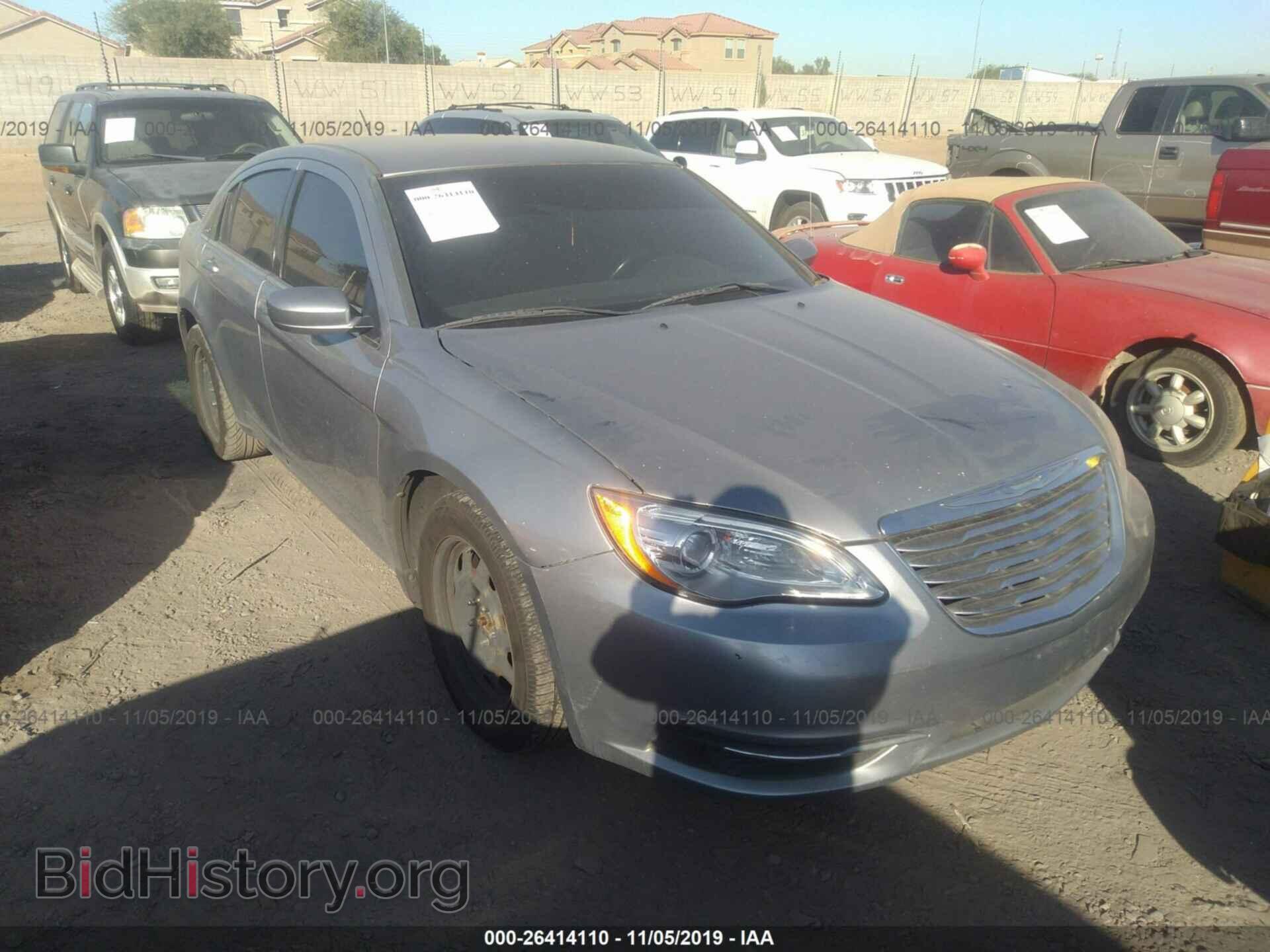 Фотография 1C3CCBBB6DN695273 - CHRYSLER 200 2013
