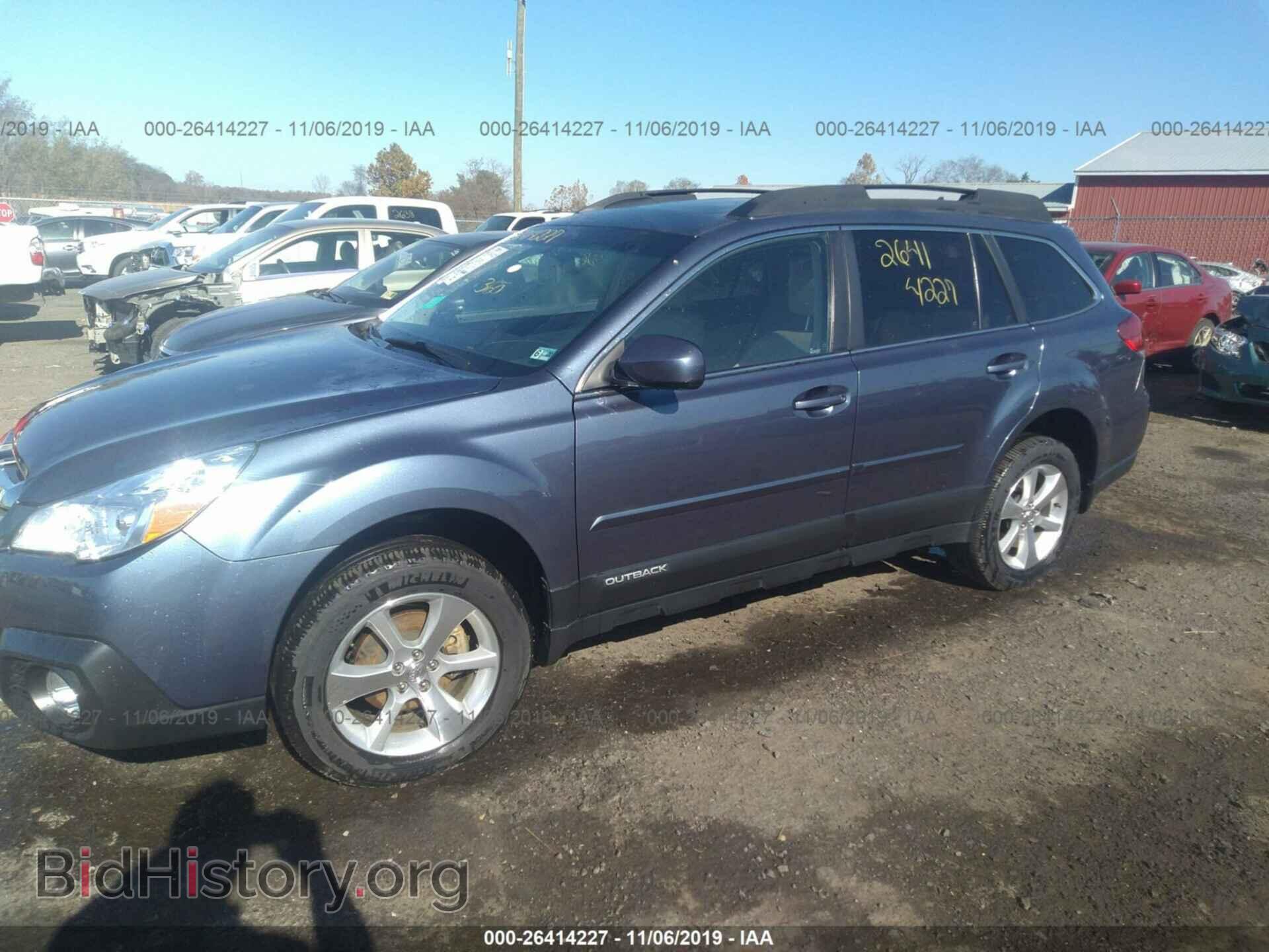 2014 SUBARU OUTBACK - VIN: 4S4BRCLC0E3201419 - Фото 2