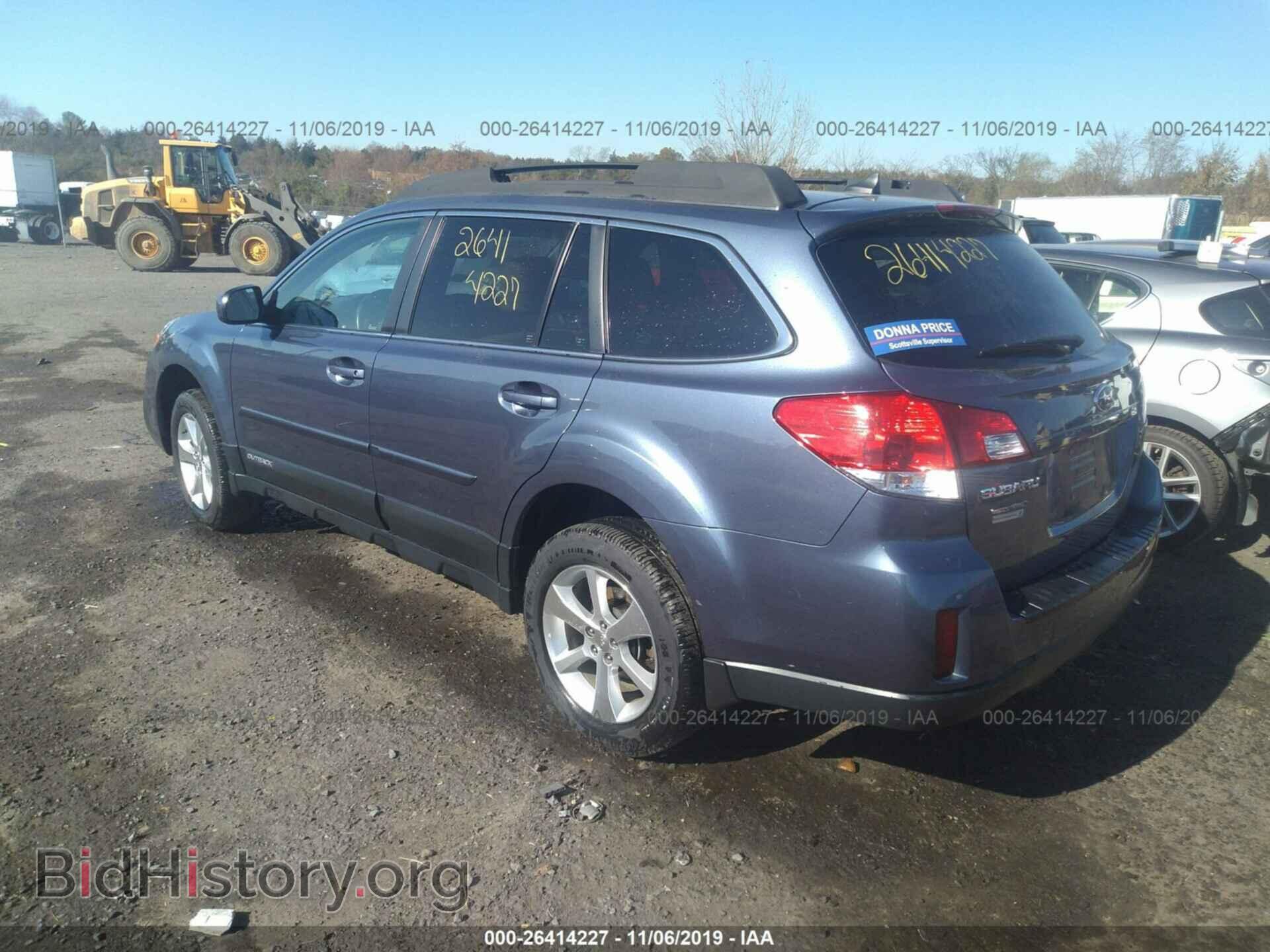 2014 SUBARU OUTBACK - VIN: 4S4BRCLC0E3201419 - Фото 3