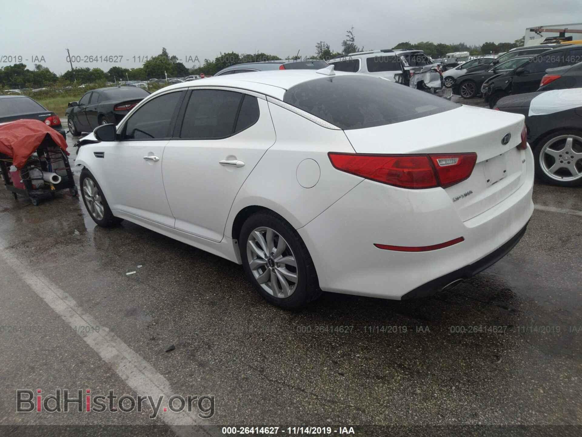 2015 KIA Optima - VIN: KNAGM4A74F5615293 - Фото 3
