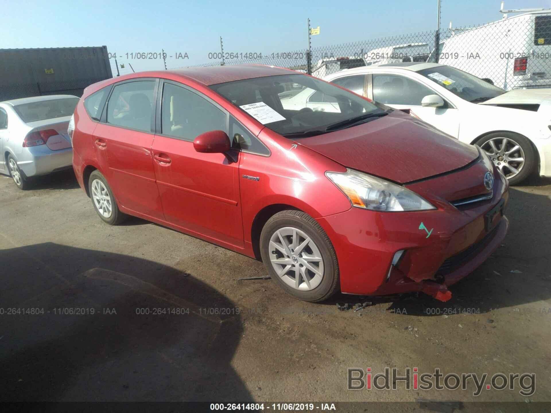 Photo JTDZN3EUXC3132126 - TOYOTA PRIUS V 2012