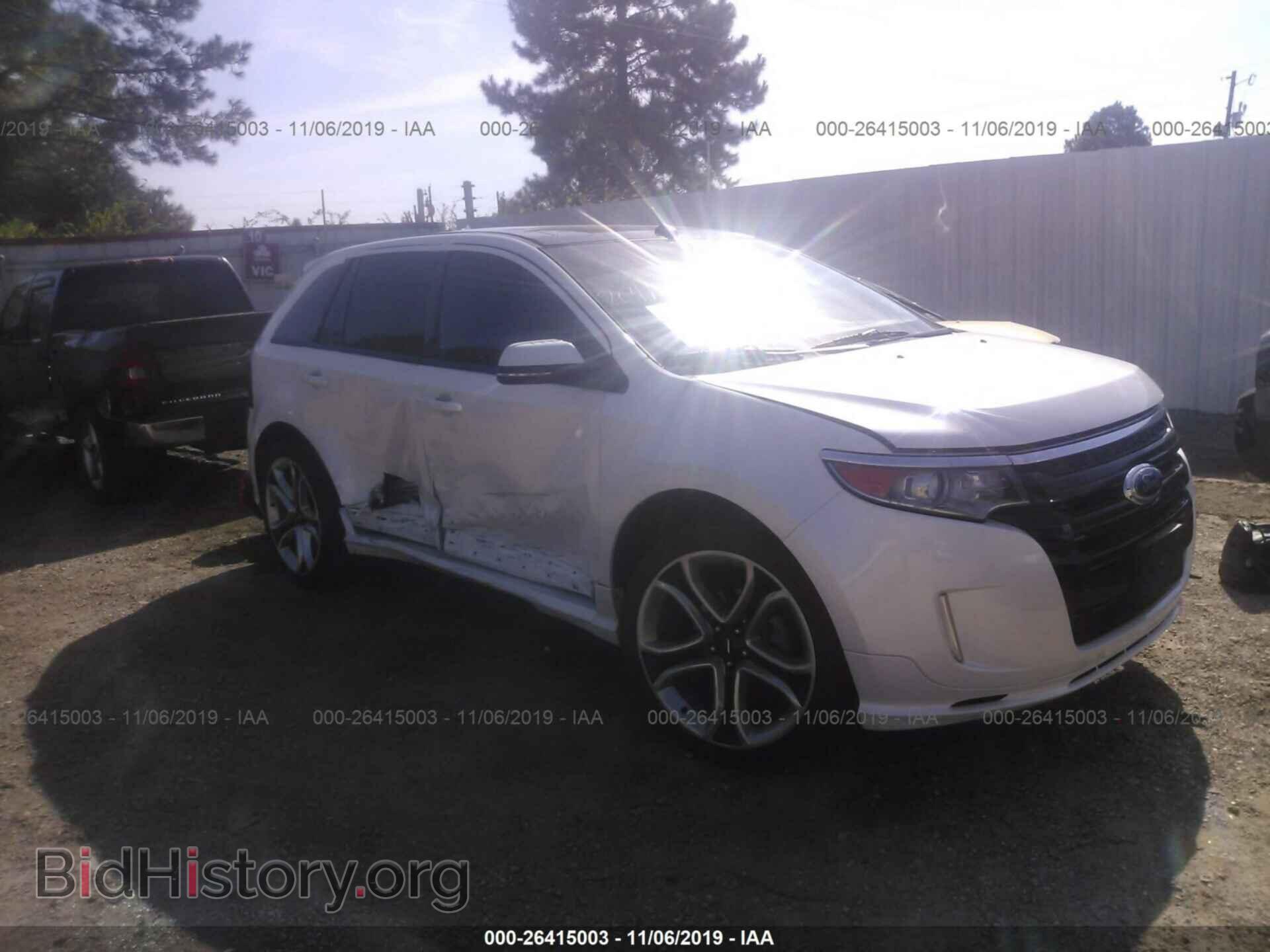 Фотография 2FMDK3AK3EBB21412 - FORD EDGE 2014