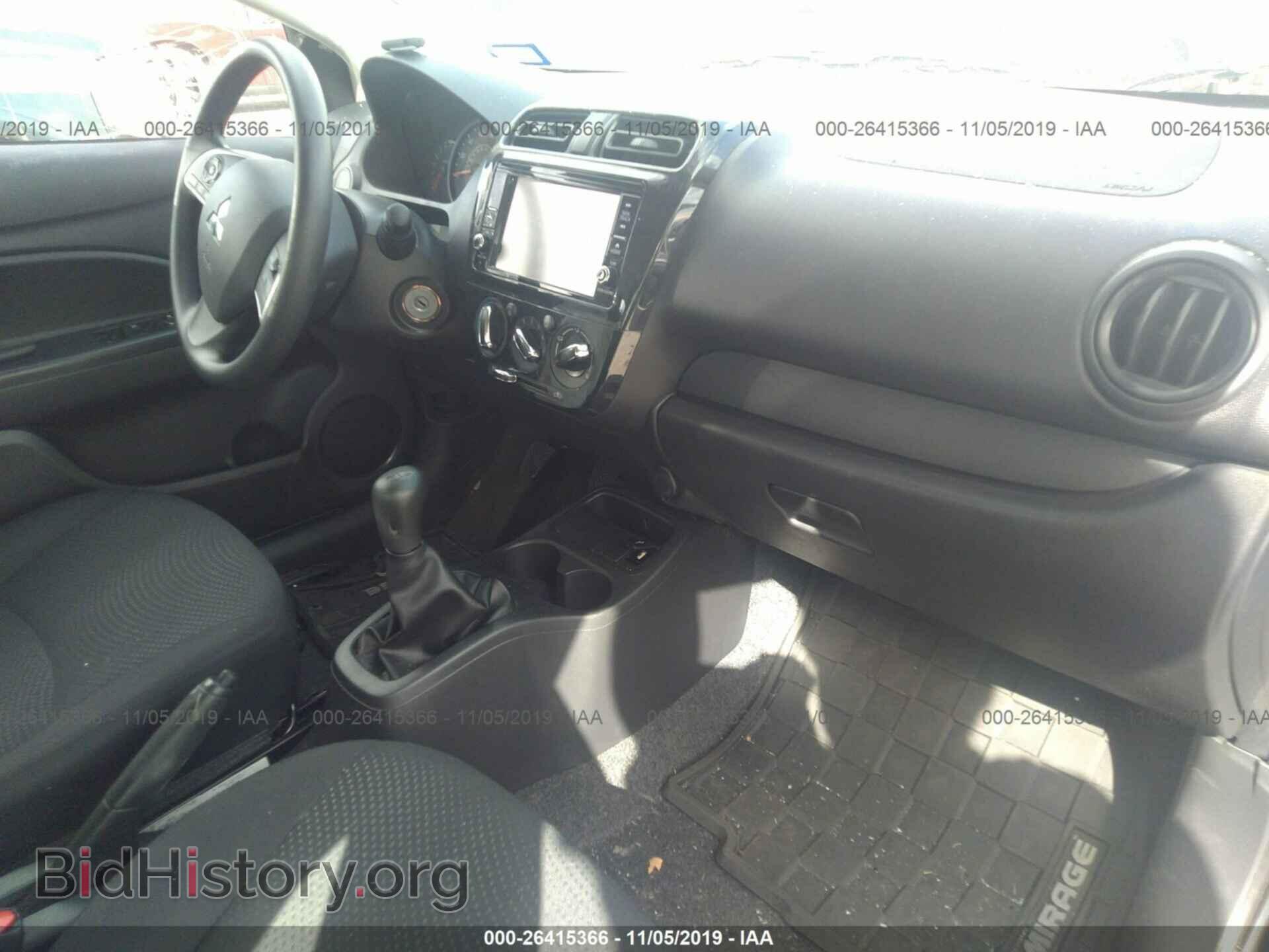 2019 MITSUBISHI MIRAGE - VIN: ML32F3FJ4KHF03162 - Фото 5