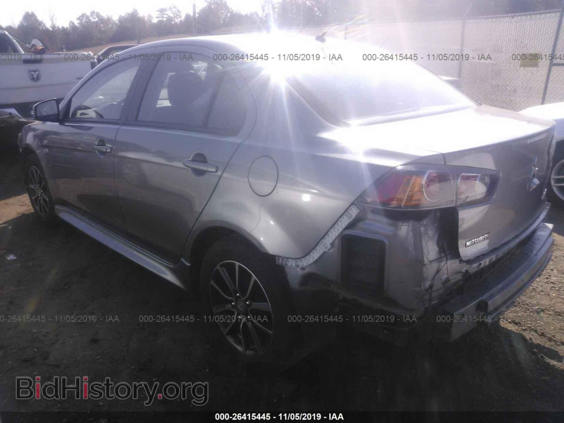 2017 MITSUBISHI LANCER - VIN: JA32U2FU4HU013808 - Фото 3