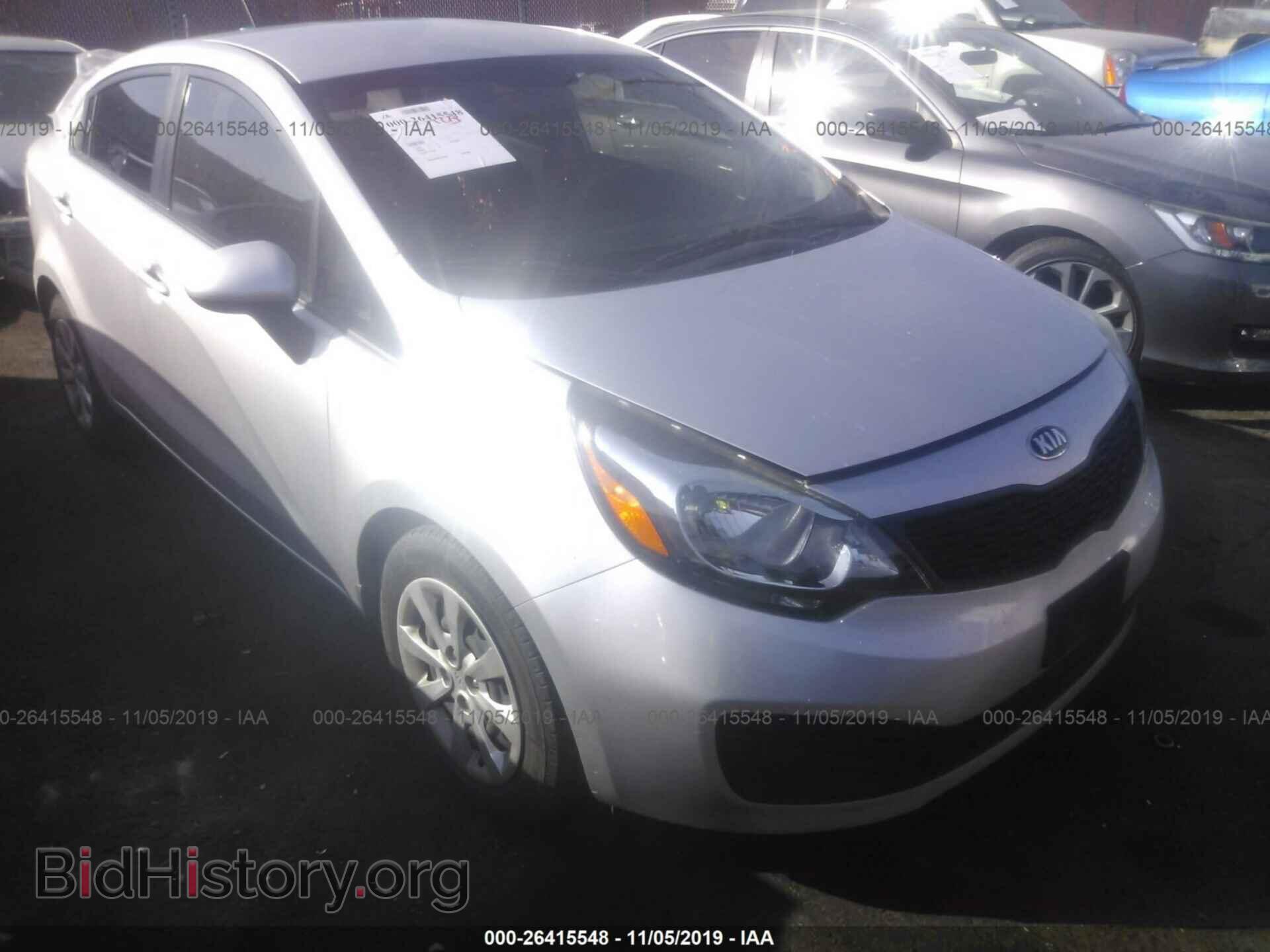 Фотография KNADM4A3XE6353367 - KIA RIO 2014