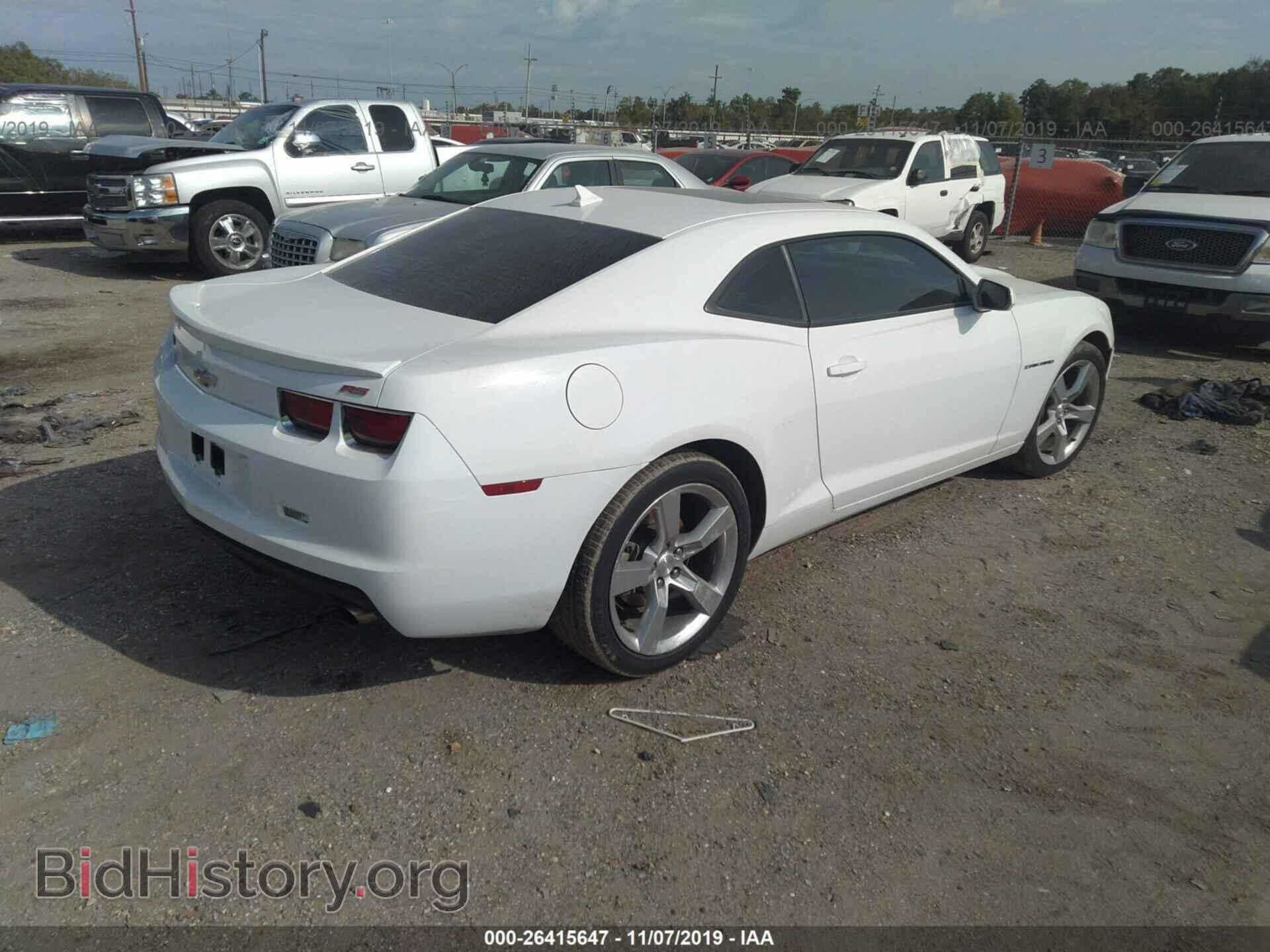 2012 CHEVROLET CAMARO - VIN: 2G1FB1E3XC9201405 - Фото 4