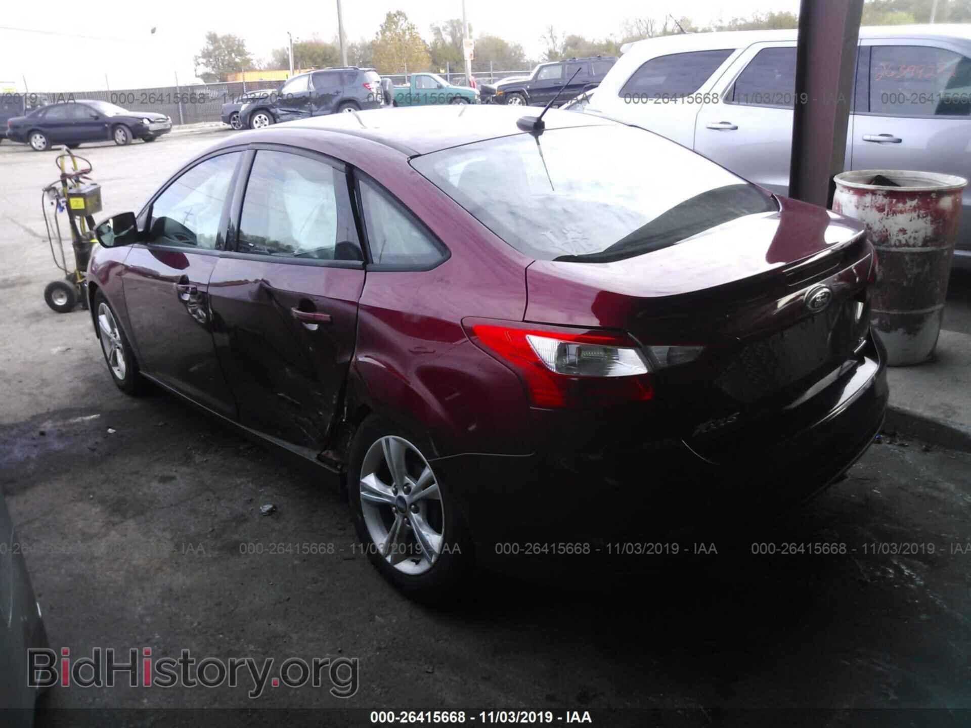 2013 FORD FOCUS - VIN: 1FADP3F28DL132490 - Фото 3
