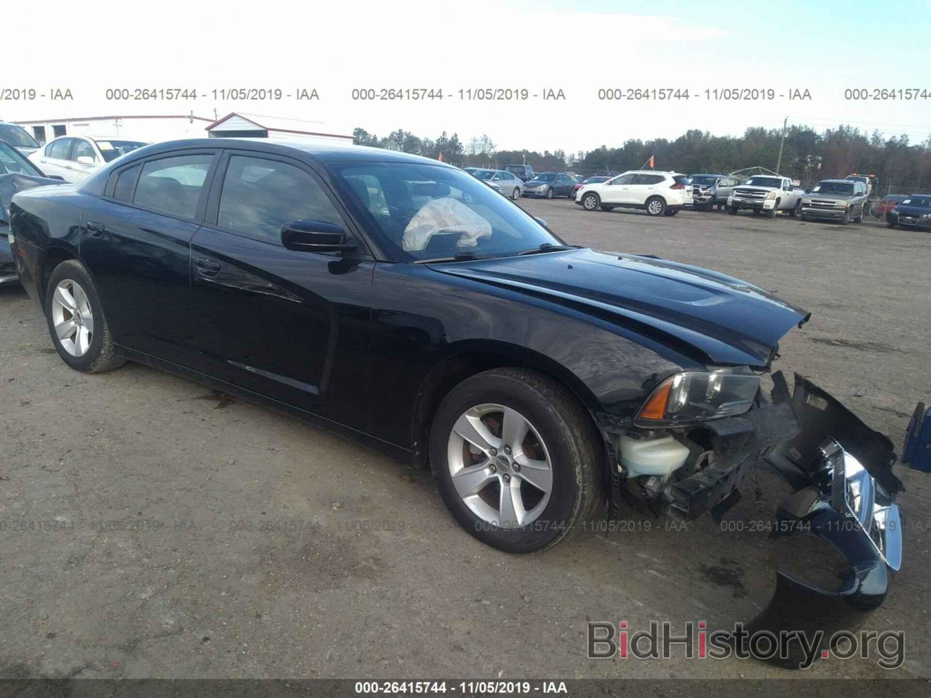 Photo 2C3CDXBG3CH219446 - DODGE CHARGER 2012