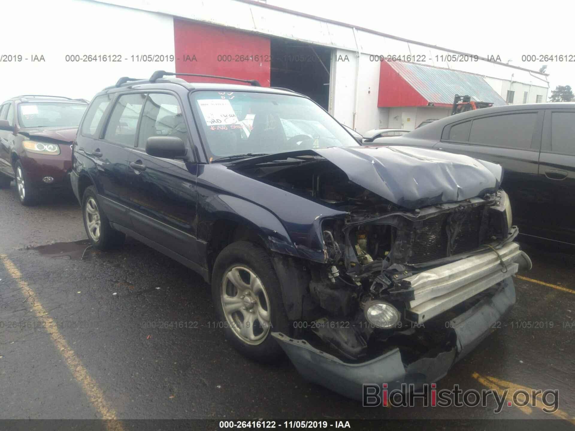Photo JF1SG63695H750924 - SUBARU FORESTER 2005