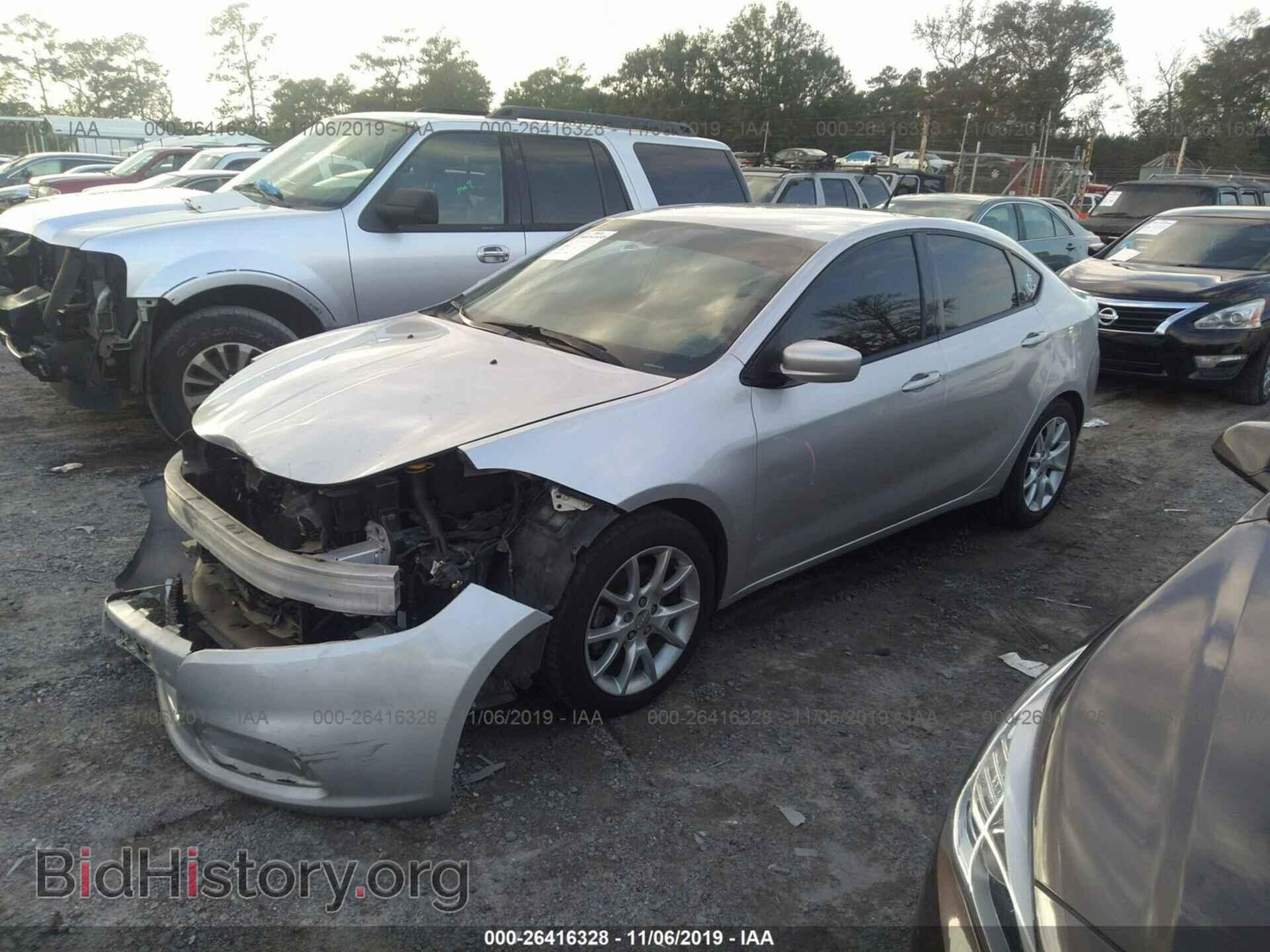 2013 DODGE DART - VIN: 1C3CDFBA3DD318319 - Фото 2