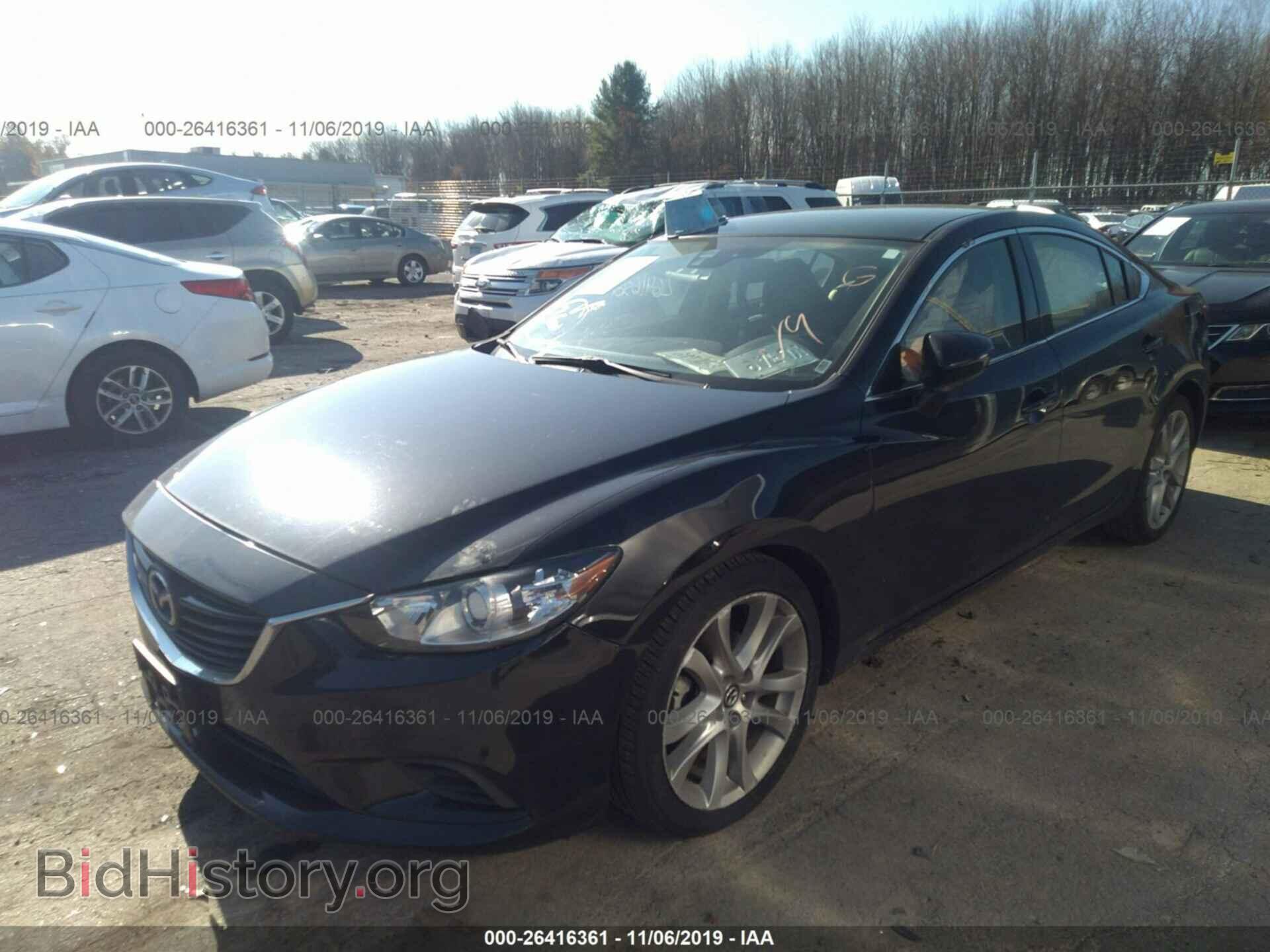 2014 MAZDA 6 - VIN: JM1GJ1T68E1148500 - Фото 2