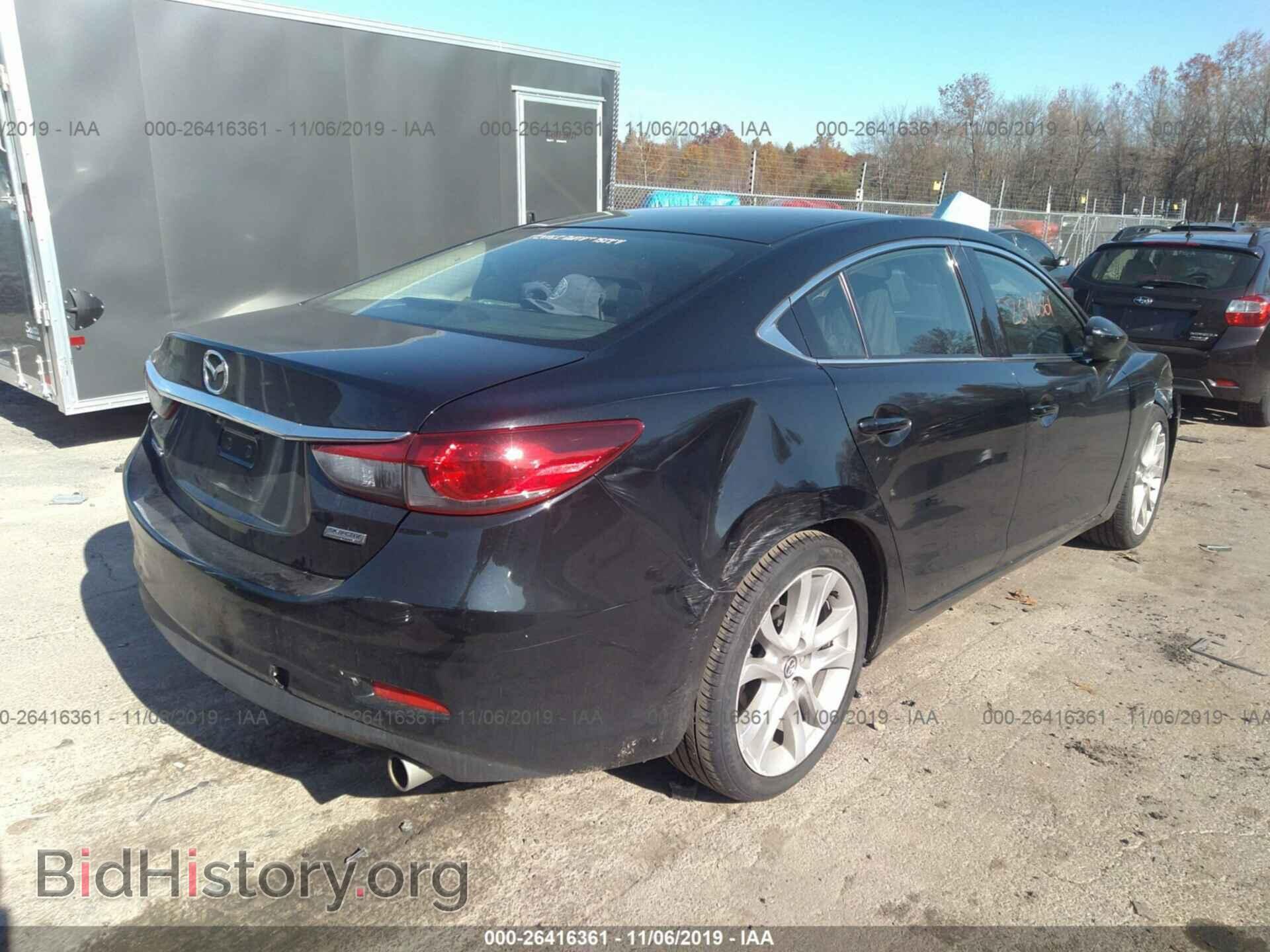 2014 MAZDA 6 - VIN: JM1GJ1T68E1148500 - Фото 4