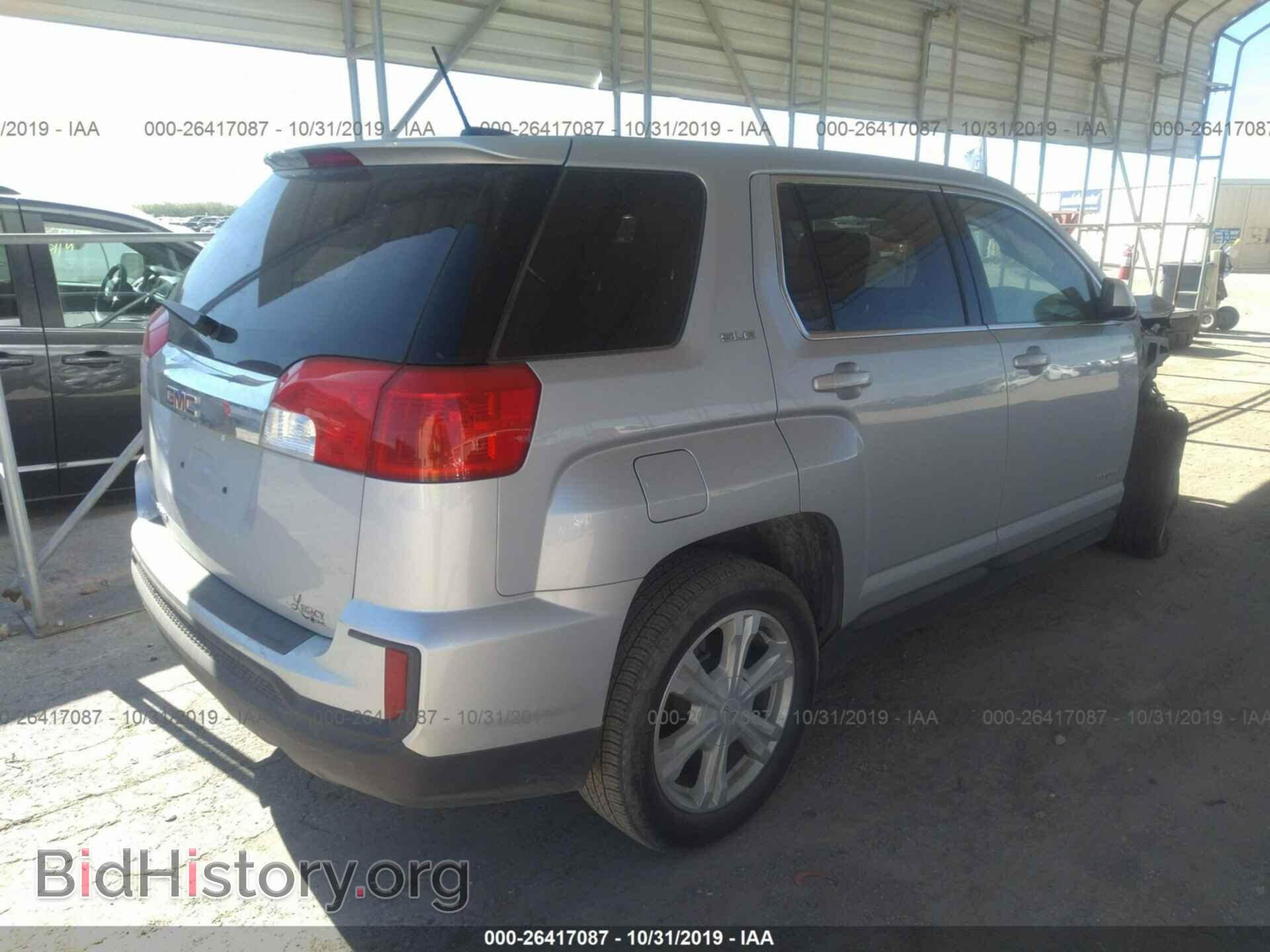 2017 GMC TERRAIN - VIN: 2GKALMEK3H6337668 - Фото 4