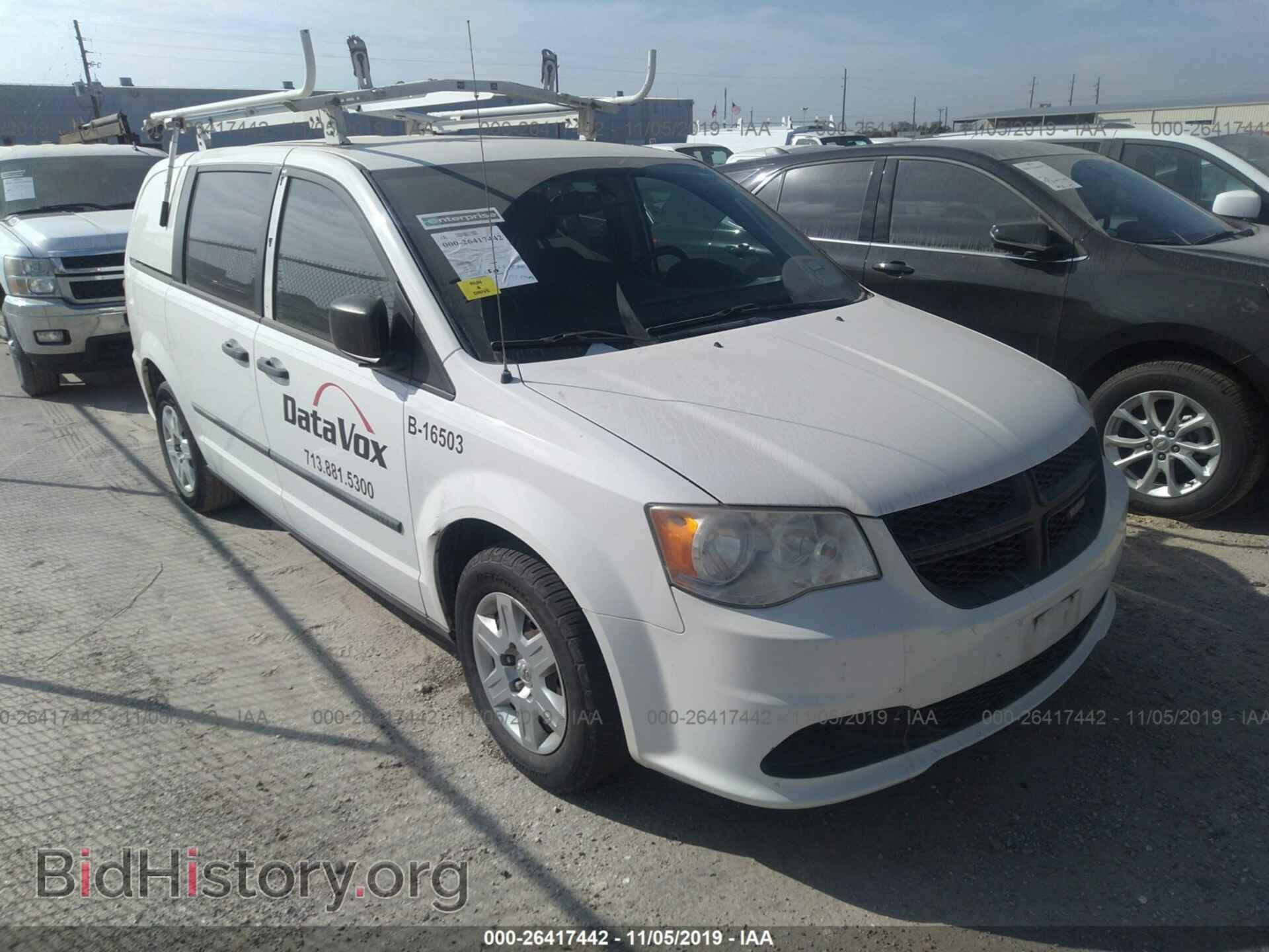 Фотография 2C4RRGAG3DR724441 - RAM TRADESMAN 2013