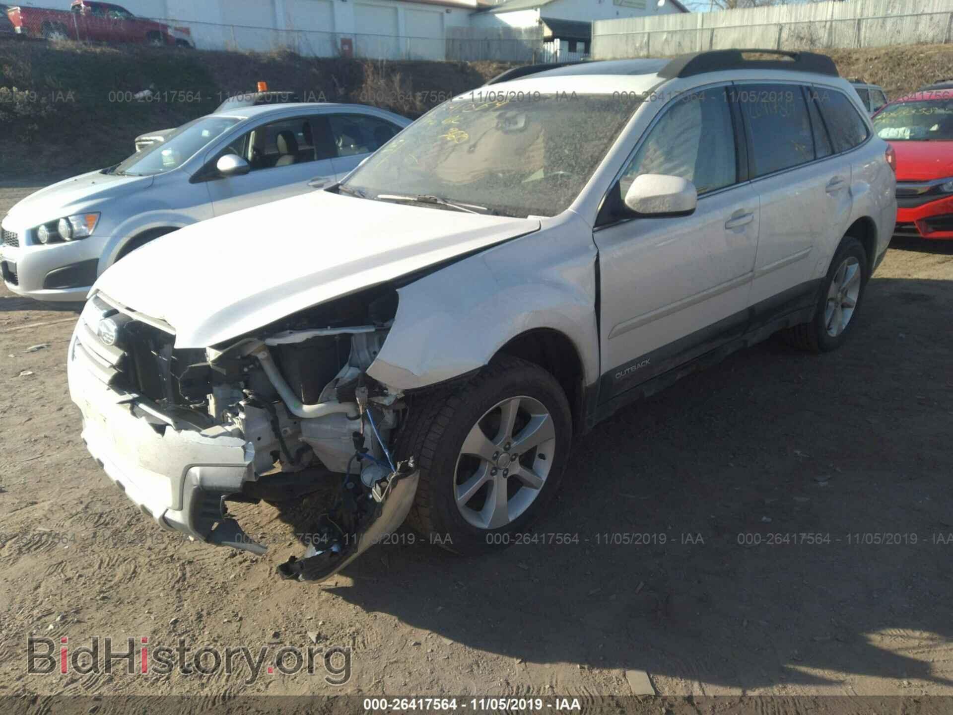 2014 SUBARU OUTBACK - VIN: 4S4BRCLC3E3240747 - Фото 2