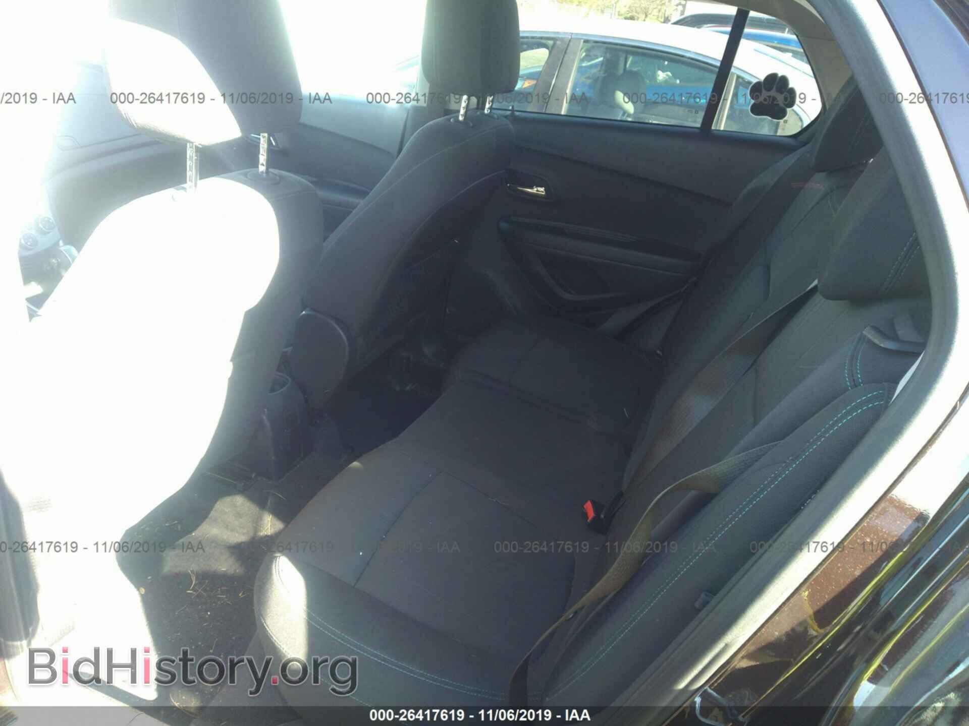 2015 CHEVROLET TRAX - VIN: KL7CJRSB8FB258256 - Фото 8