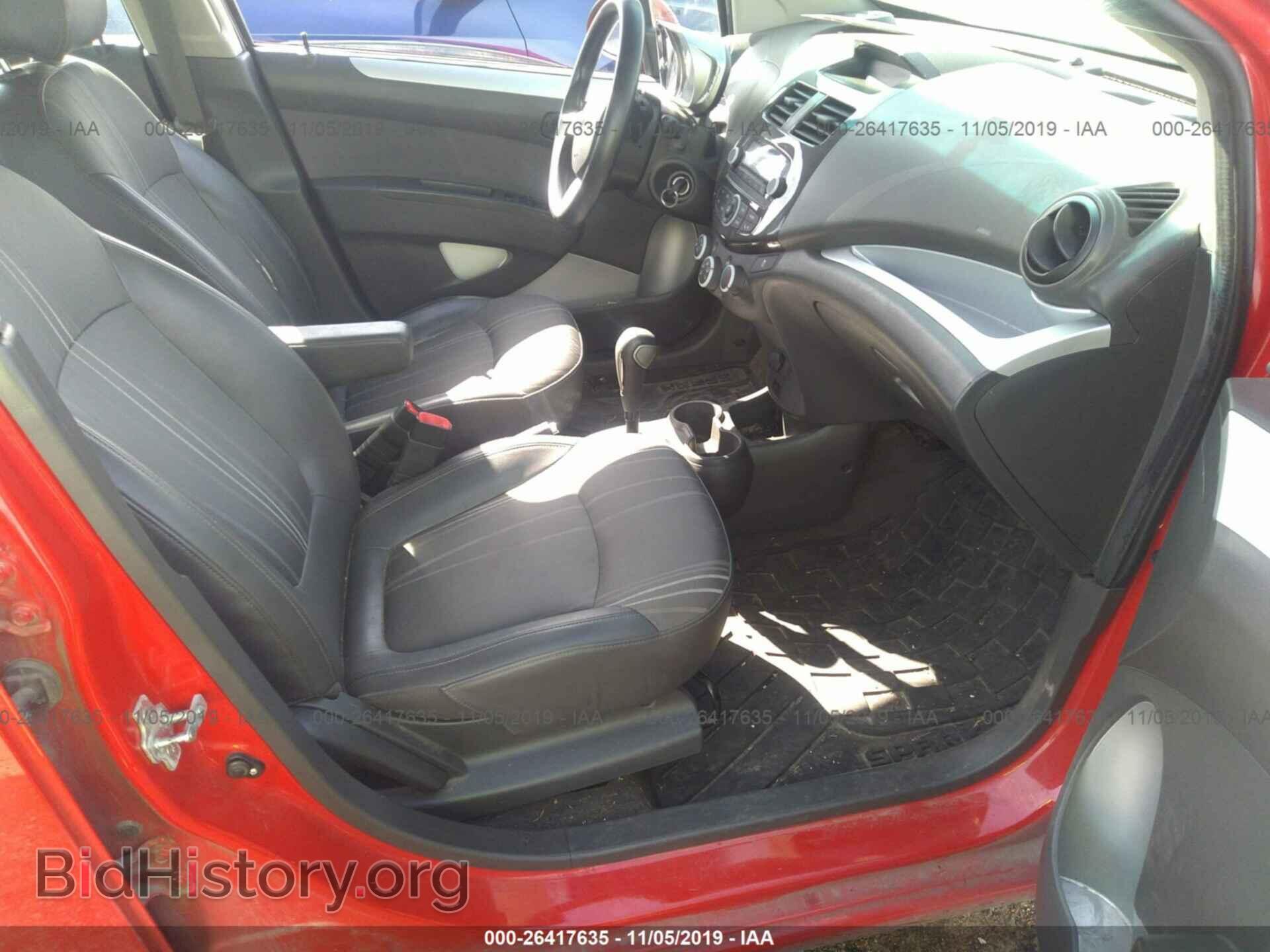 2014 CHEVROLET SPARK - VIN: KL8CB6S90EC505637 - Фото 5