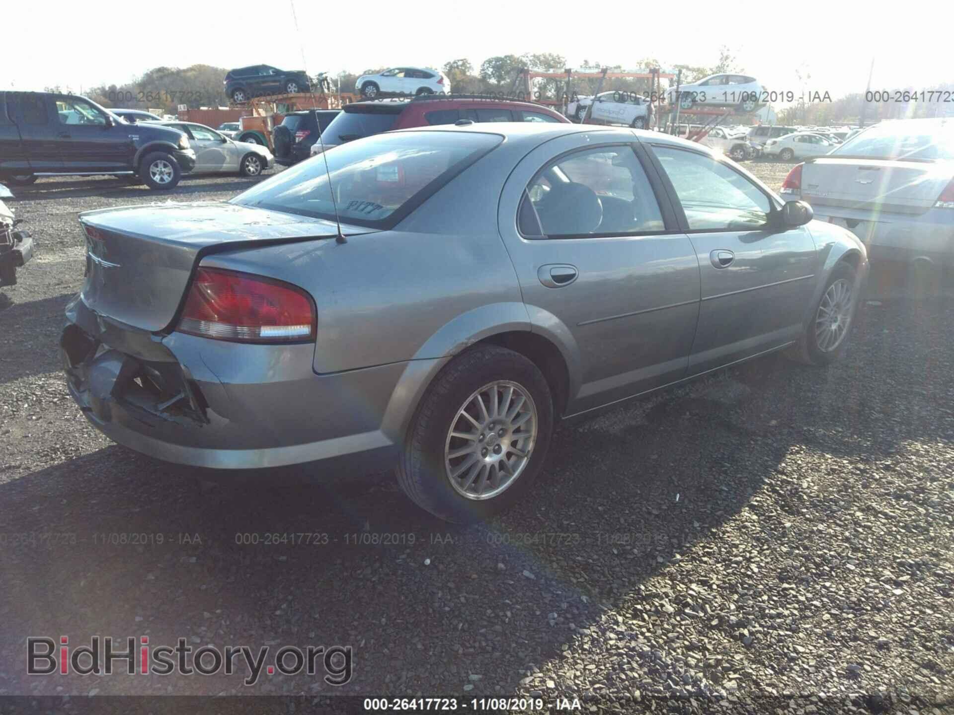 2006 CHRYSLER SEBRING - VIN: 1C3EL46X76N183759 - Фото 4