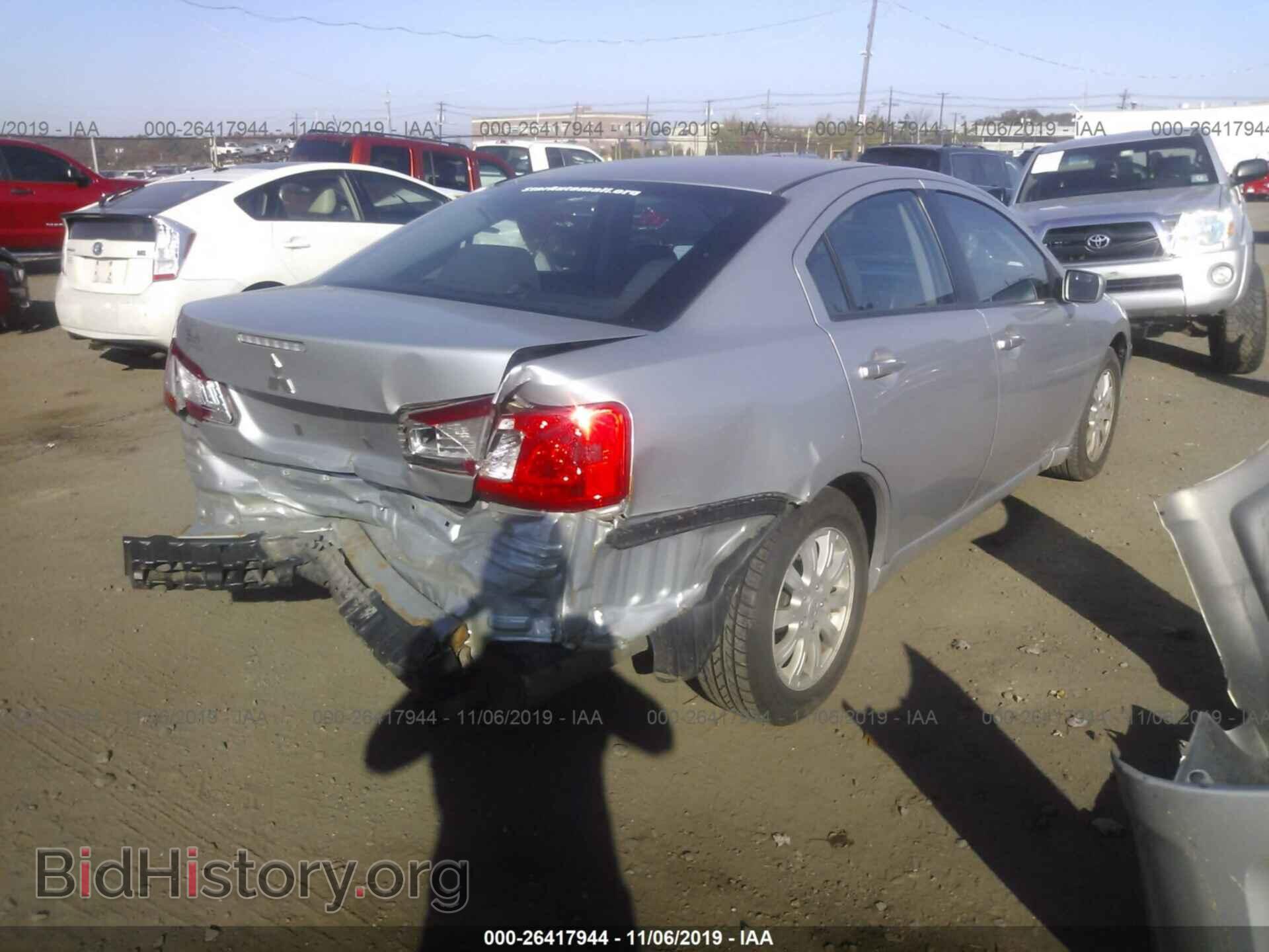 2012 MITSUBISHI GALANT - VIN: 4A32B2FF5CE022011 - Photo 4