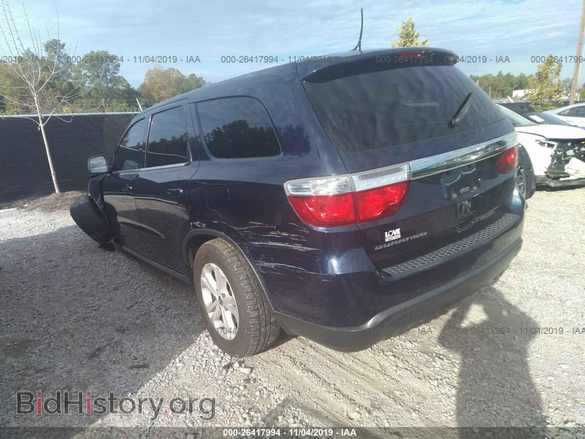 2013 DODGE DURANGO - VIN: 1C4RDHAG0DC500279 - Photo 3
