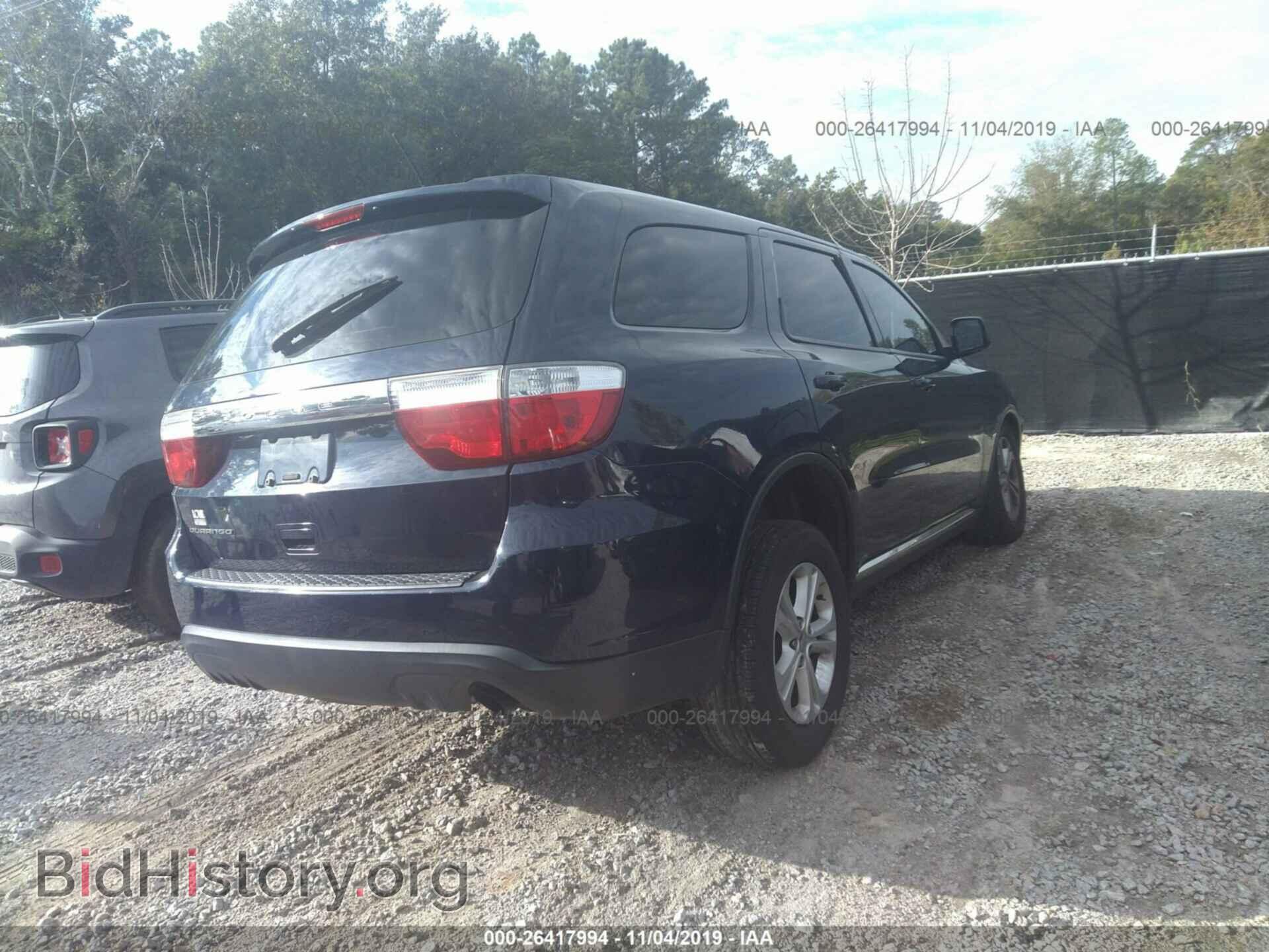 2013 DODGE DURANGO - VIN: 1C4RDHAG0DC500279 - Photo 4