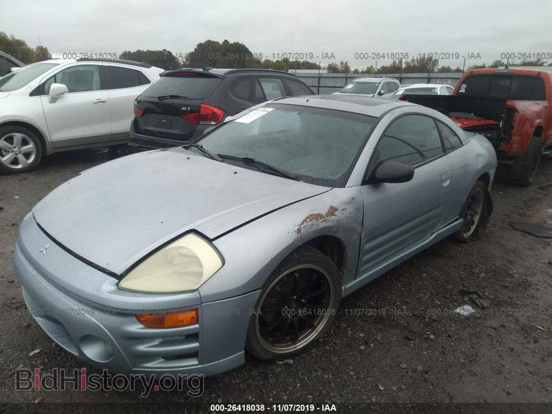 2003 MITSUBISHI ECLIPSE - VIN: 4A3AC84H63E026164 - Photo 2