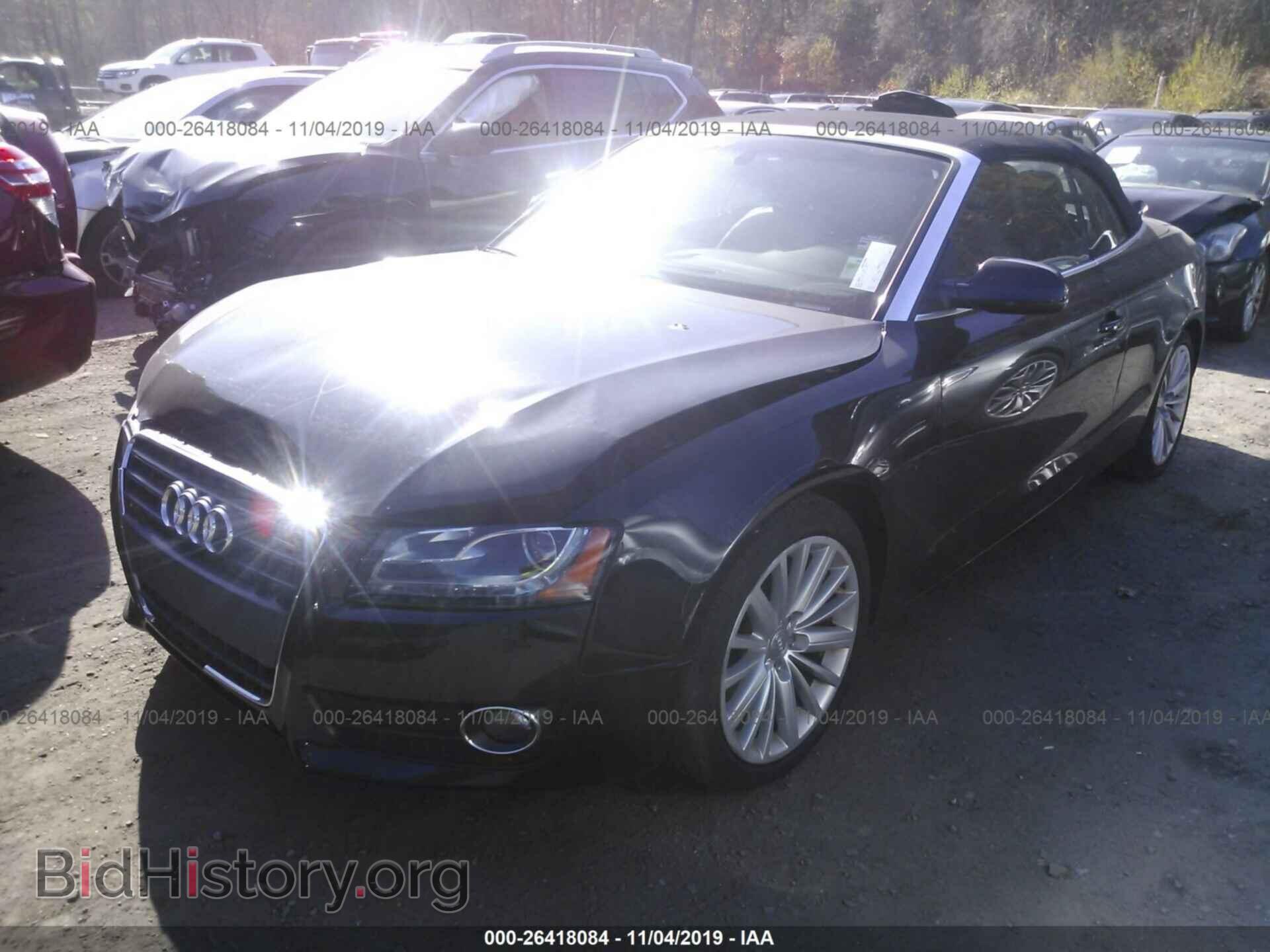 2012 AUDI A5 - VIN: WAULFAFH1CN007851 - Фото 2