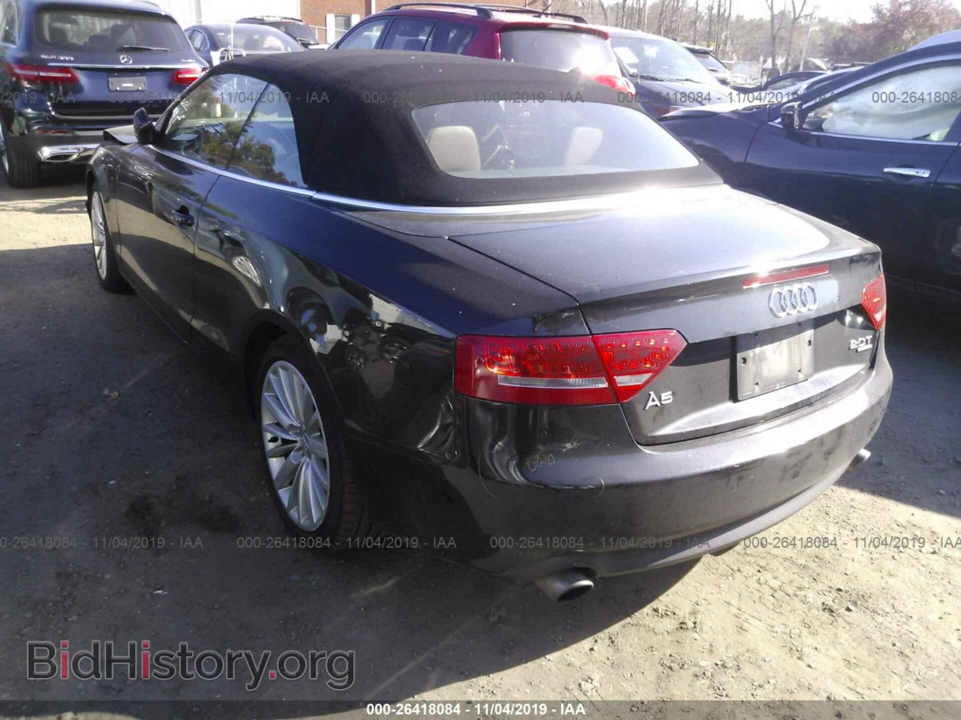 2012 AUDI A5 - VIN: WAULFAFH1CN007851 - Фото 3